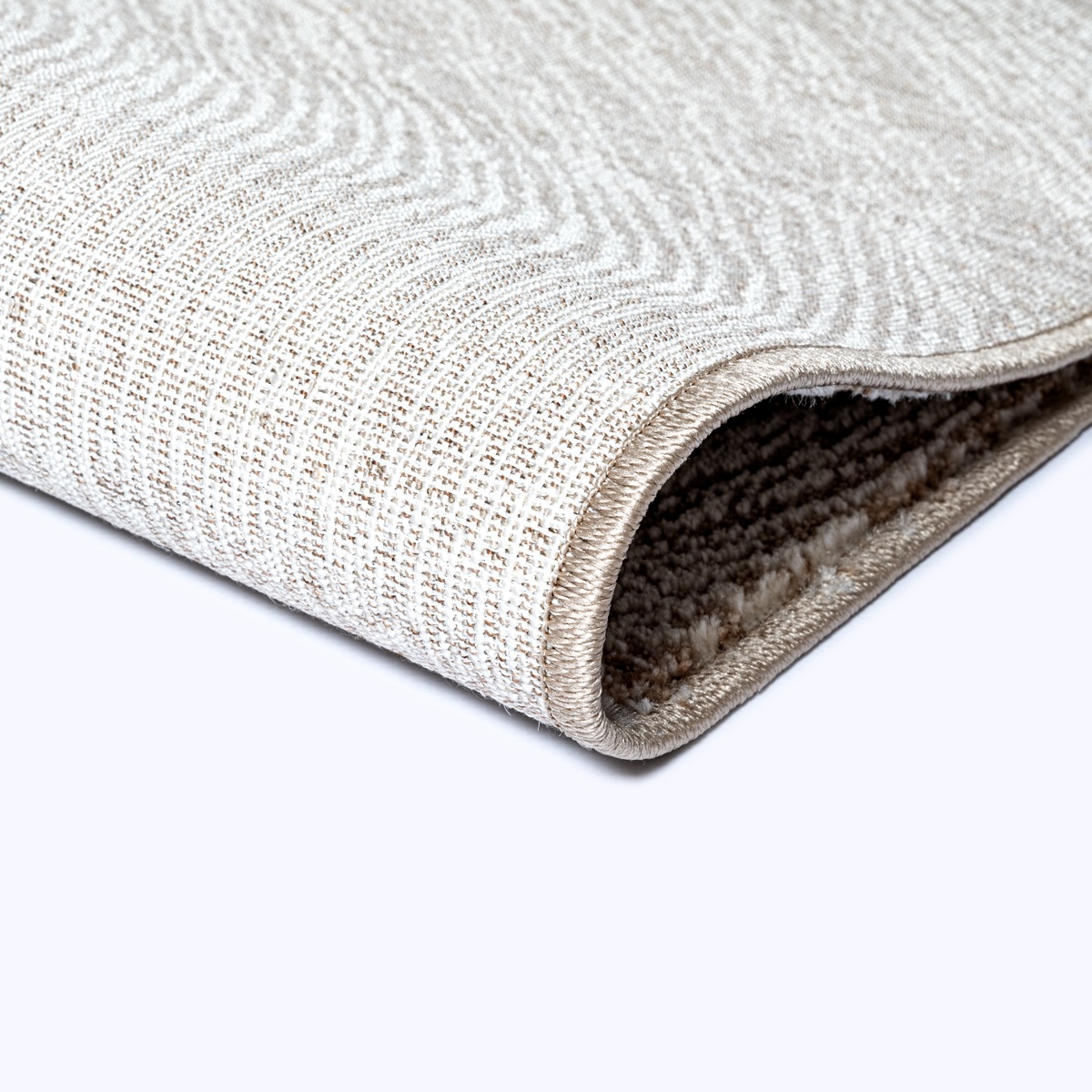 the carpet Tapis design »Nuvra« Rectangulaire 15 mm Höhe Abstrait