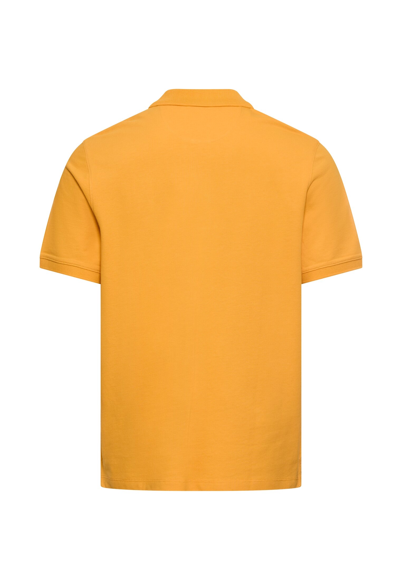 camel active Polo coupe normale, manches courtes, design uni, avec col polo