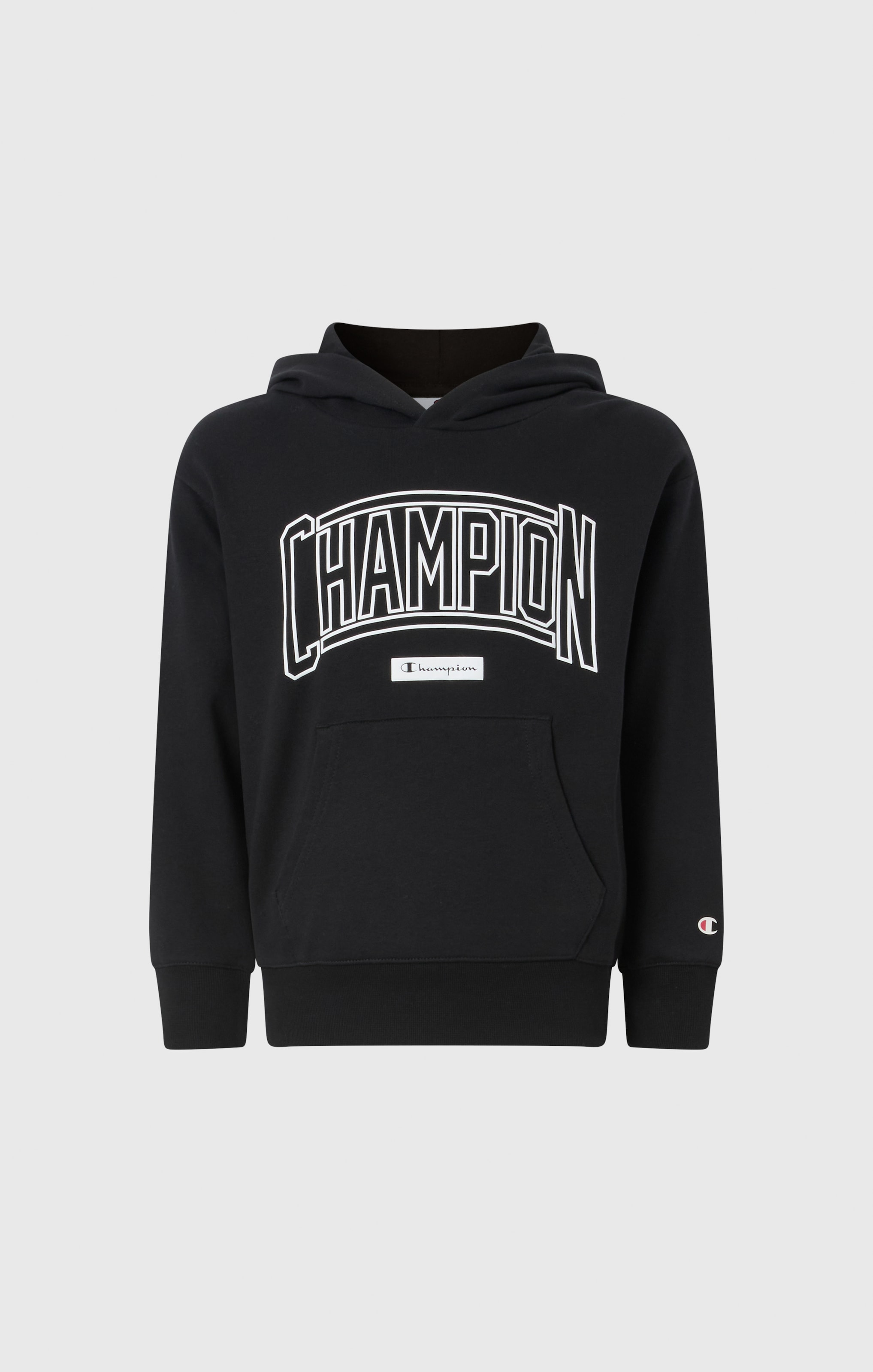 Champion Kapuzensweatshirt »COLLEGE Terry Hoodie Large Logo«, für Kinder, mit Kapuze, sportlicher Stil, weiches Material
