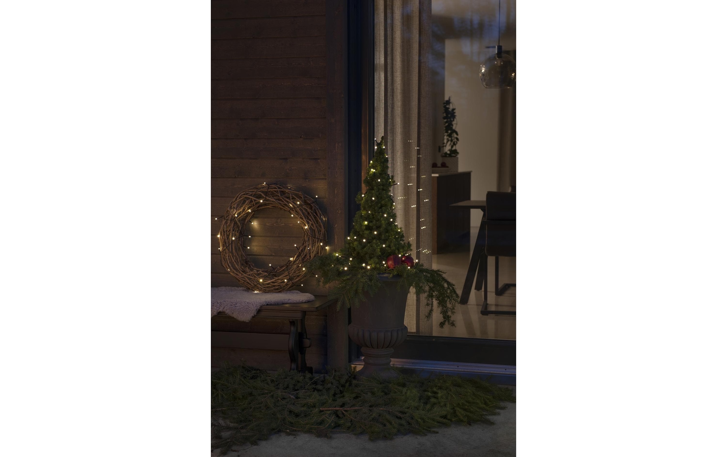 KONSTSMIDE LED-Lichterkette »80 LED Outdoor« 80 Stk.-flammig