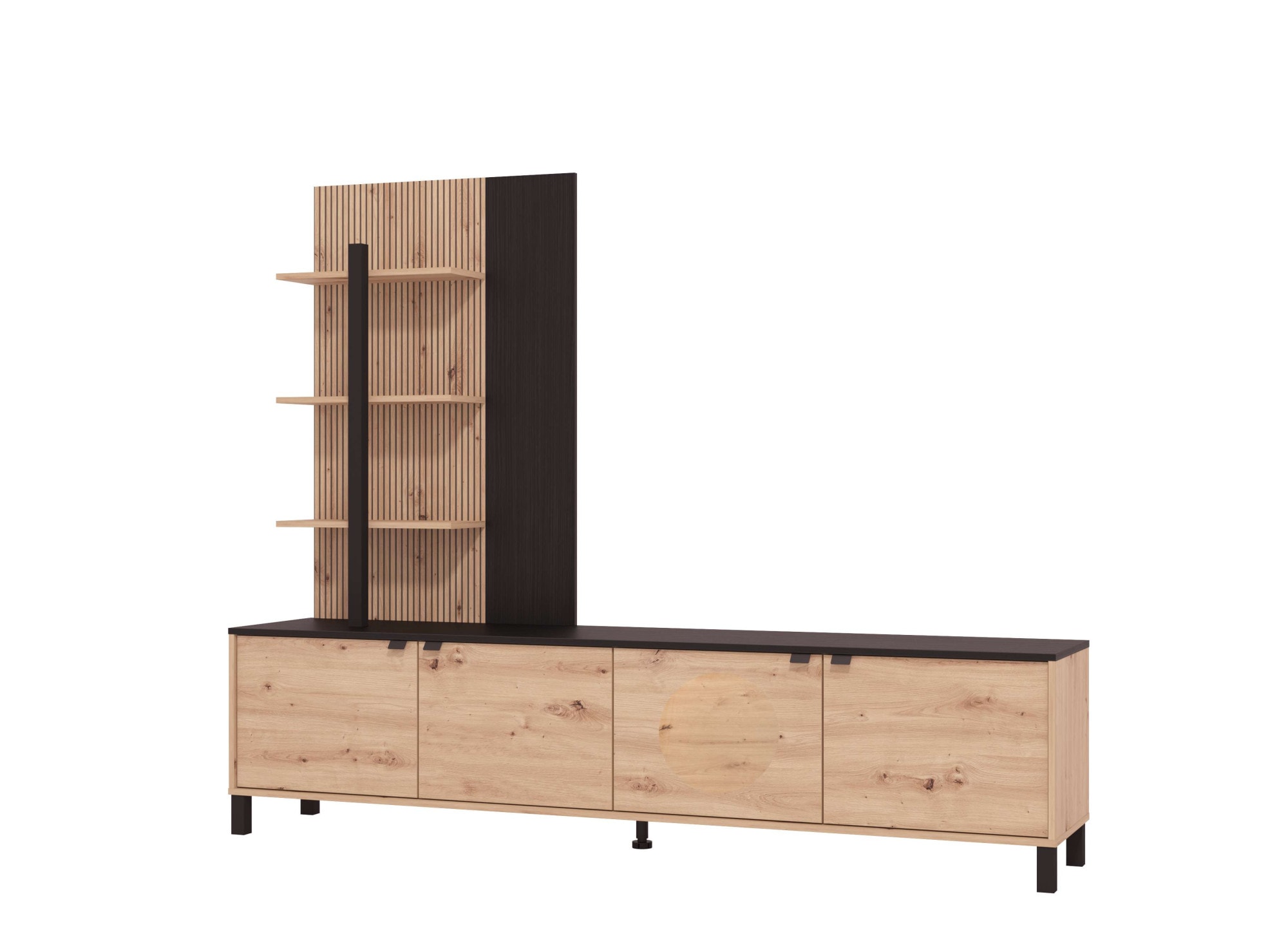 Home affaire Meuble mural »Margate inkl.TV-Board und Standregal«