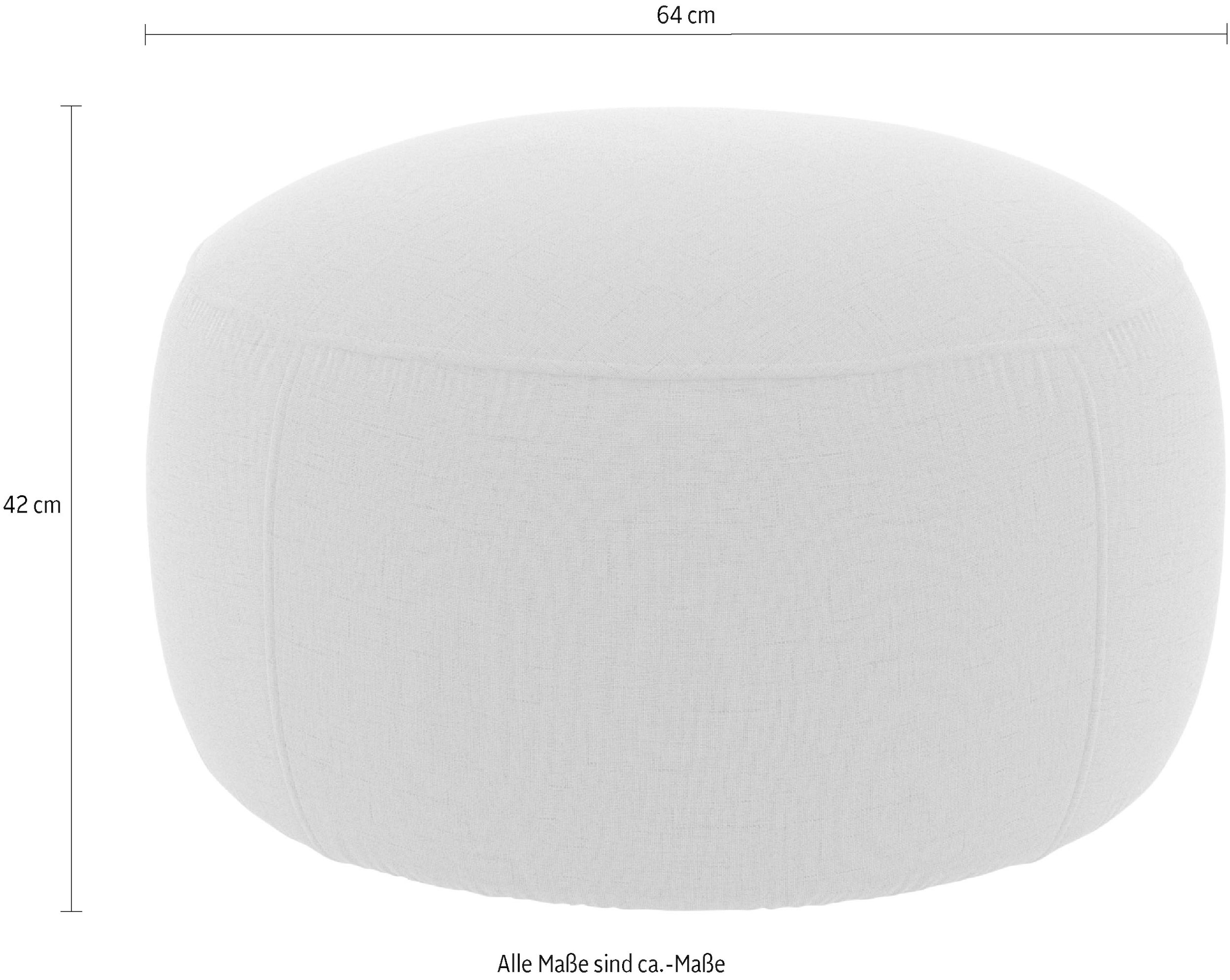 sit&more Tabouret »Cadabra« Rundhocker, Durchmesser Sitzfläche 64 cm oder 104 cm