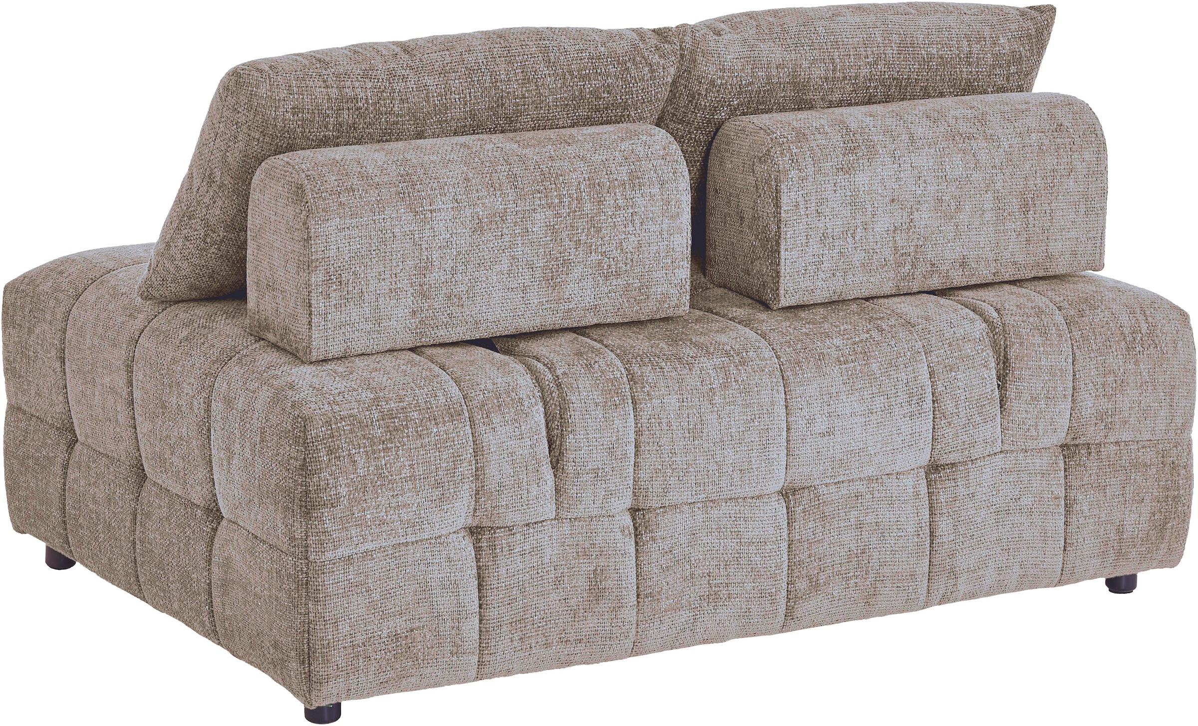 ATLANTIC home collection Canapé-lit »Kuno, B:140cm« 2-Sitzer Schlafsofa mit Sitztiefenverstellung (2x)