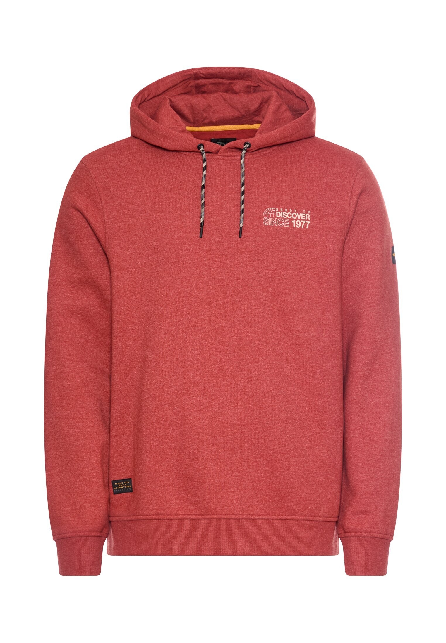 camel active Kapuzensweatshirt , mit grossen Rückenprint
