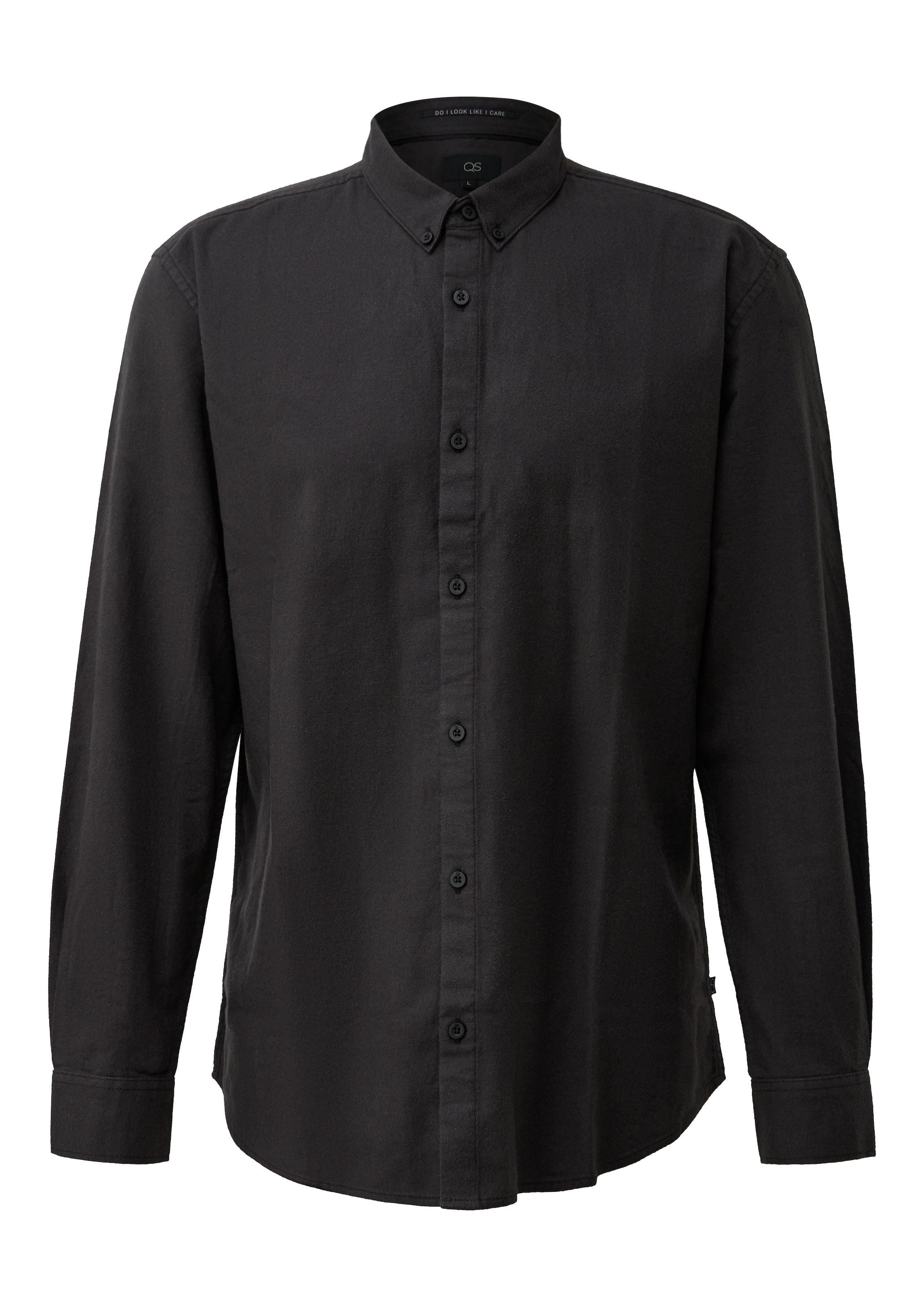 QS Flanellhemd Button-down-Kragen, Regular fit