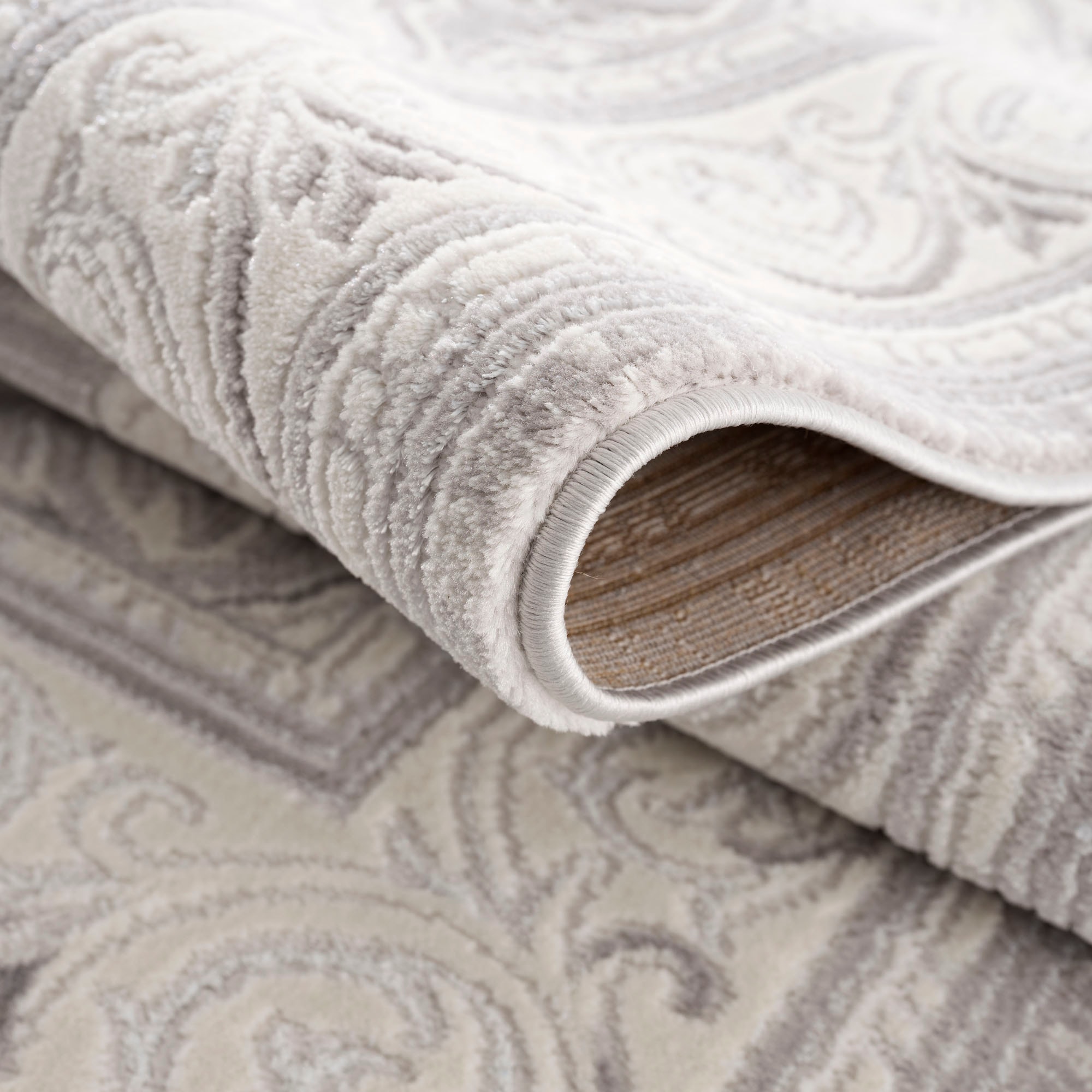 Sanat Teppich »Harmony 3201 , auch als Läufer« rechteckig 12 mm Höhe Wohnzimmer, Kurzflor, modern, Orient, Schlafzimmer