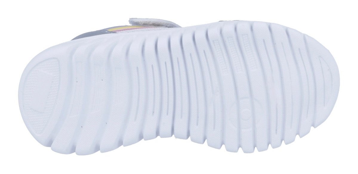 Richter Baskets slip-on »Wallaby«  chaussure à scratch avec motif arc-en-ciel, gabarit de taille à télécharger
