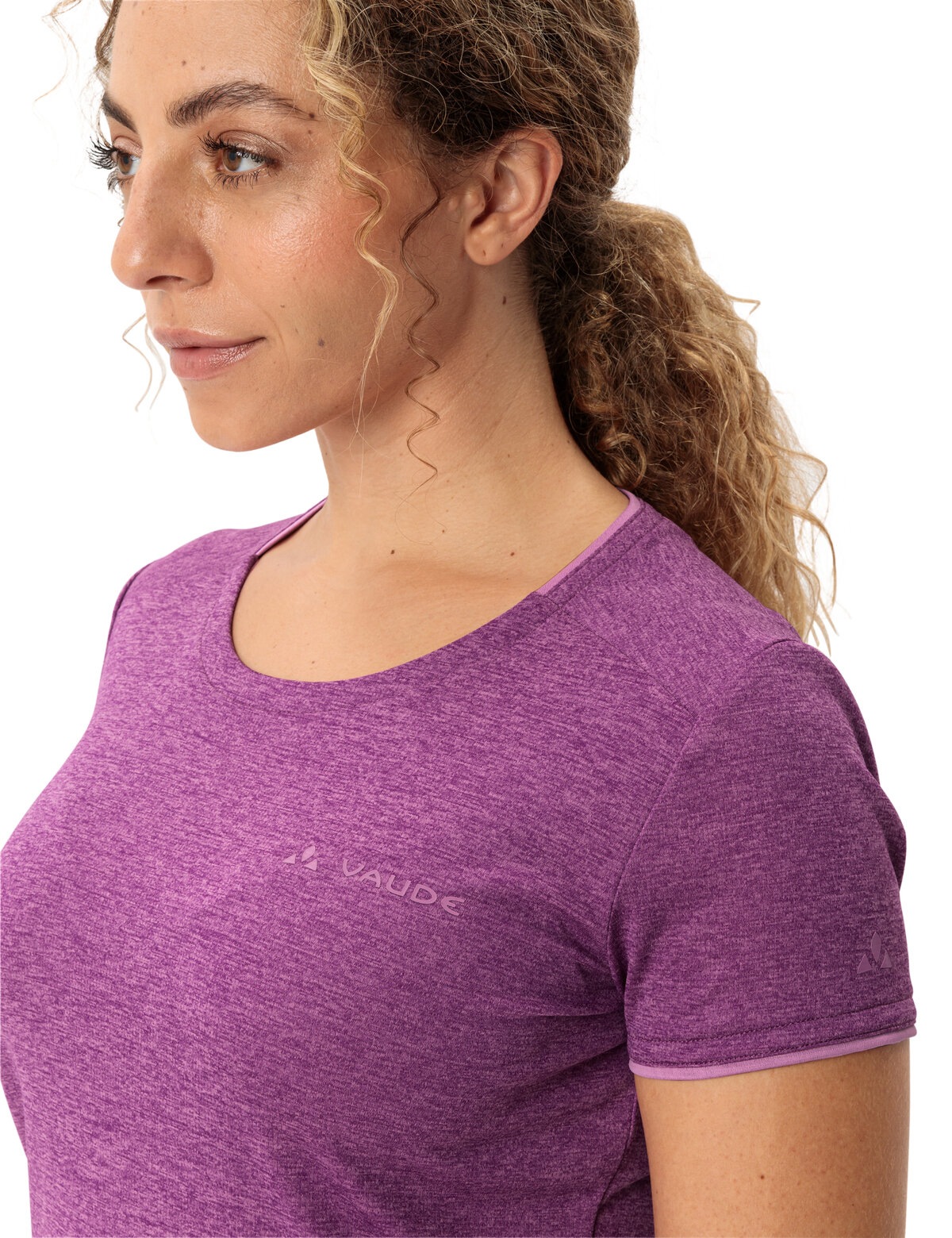 VAUDE T-shirt fonctionnel »Women's Essential T-Shirt« style sportif, avec col rond, à séchage rapide