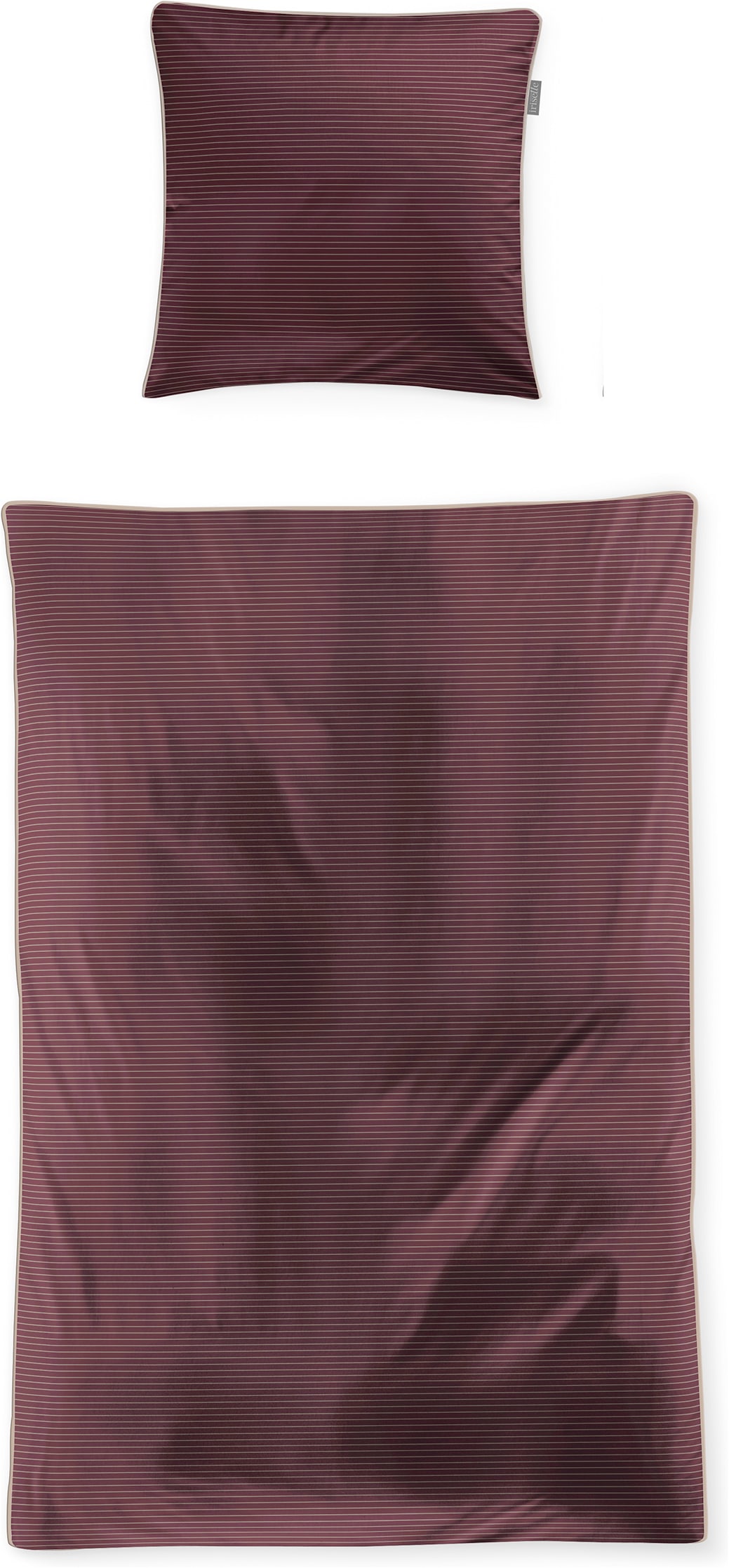 Irisette Linge de lit »Tokio 8607« 2 Mako-Satin, seidiger Glanz, besonders weich und hautschmeichelnd
