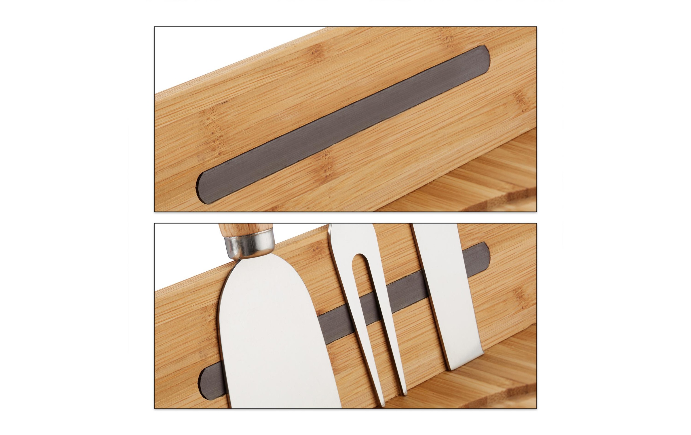 relaxdays Käseglocke »mit Besteck 5-teilig«