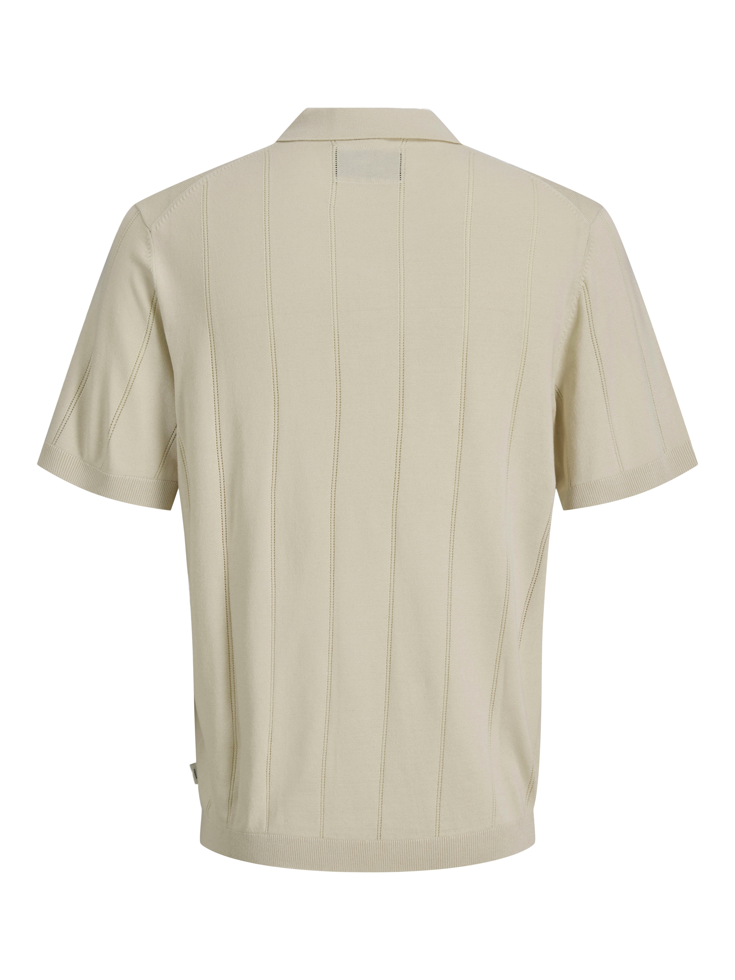 Jack & Jones Polokragenpullover »JPRBLAWILLIAM STRUCTURE KNIT POLO SS SN« Viskosemischung, regular fit