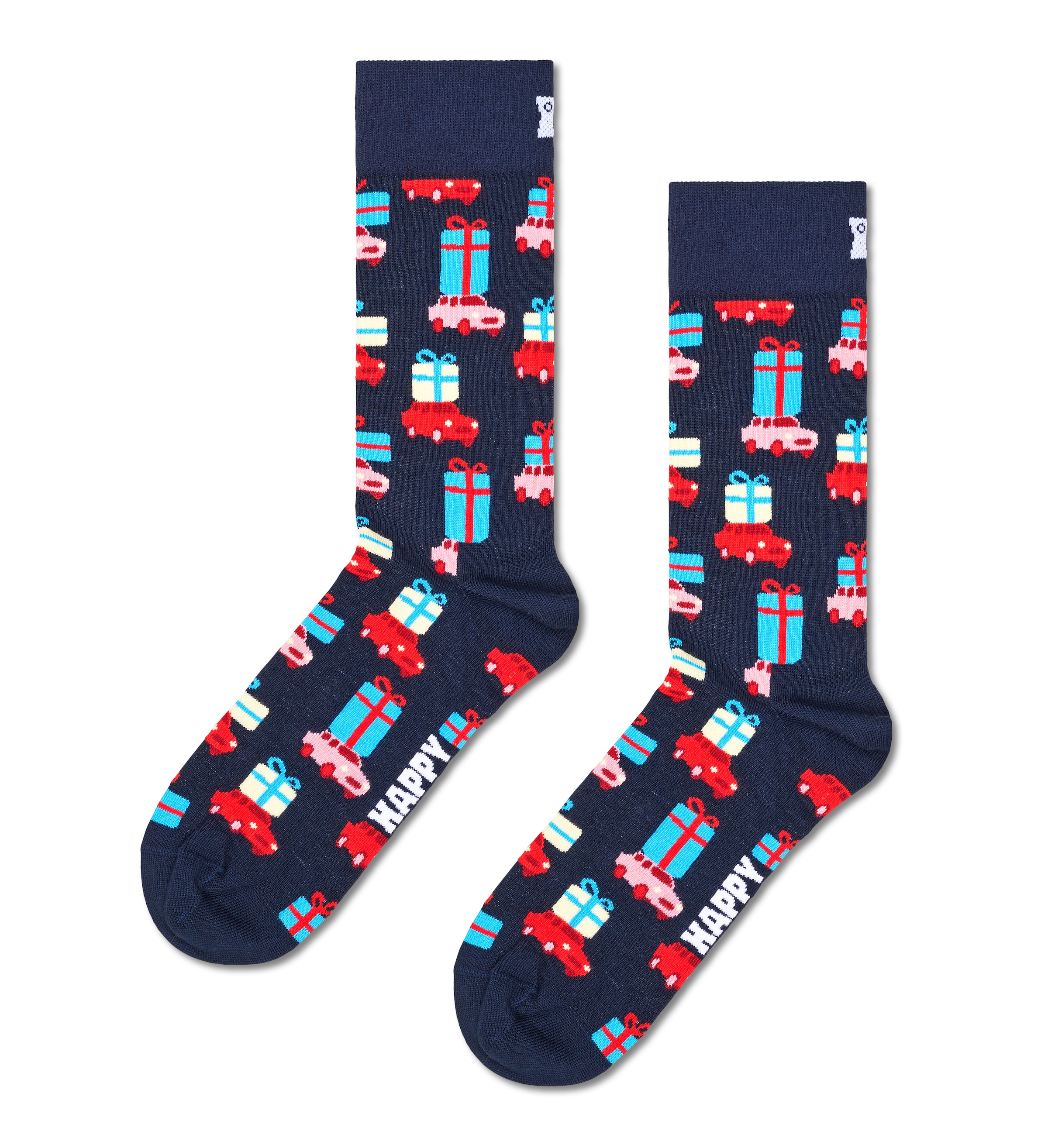 Happy Socks Chaussettes longues 3er Pack,  mit festlichen Motiven