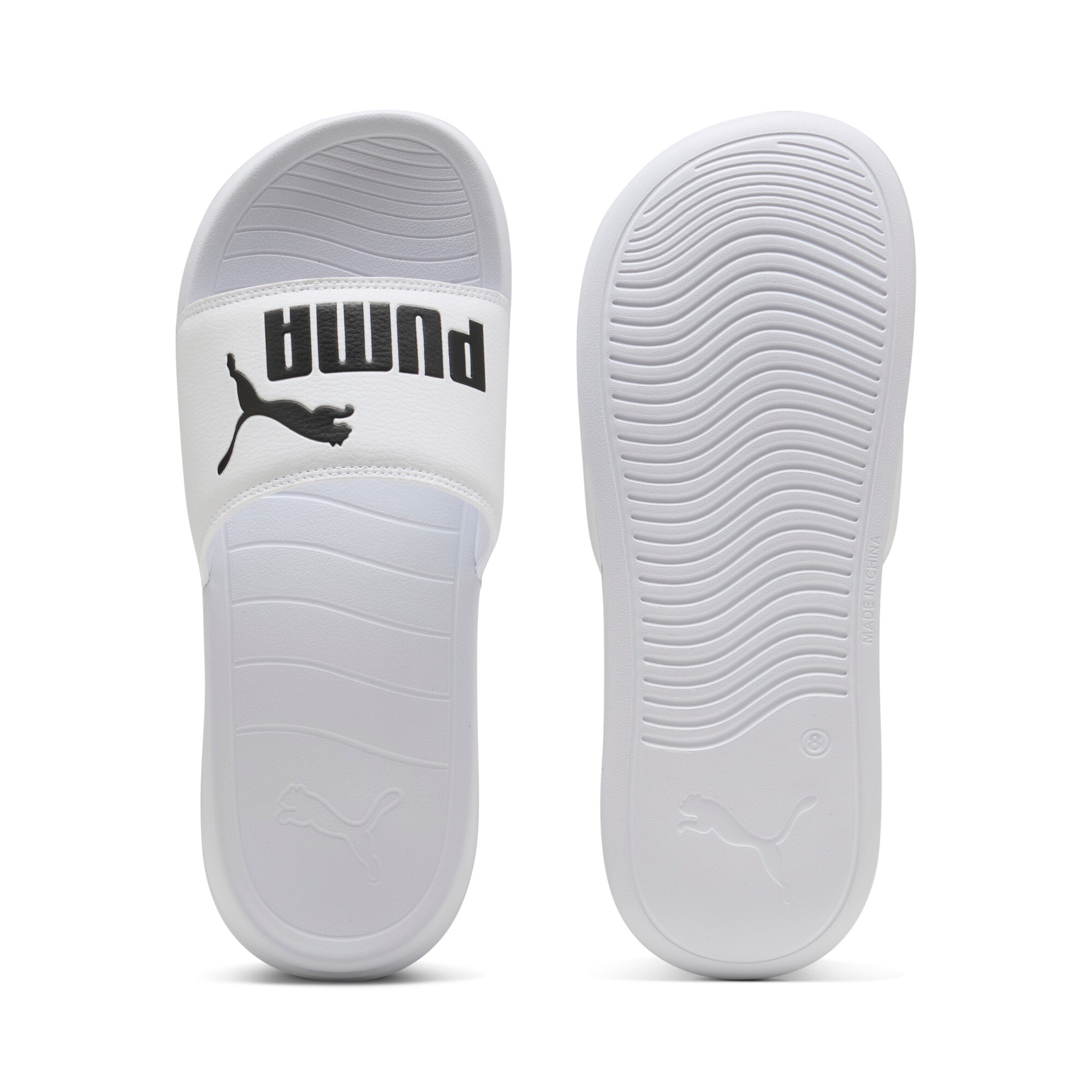 PUMA Badesandale »POPCAT 20 BX«  für Strand, Pool und Freizeit, mit weichem Textil-Innenmaterial