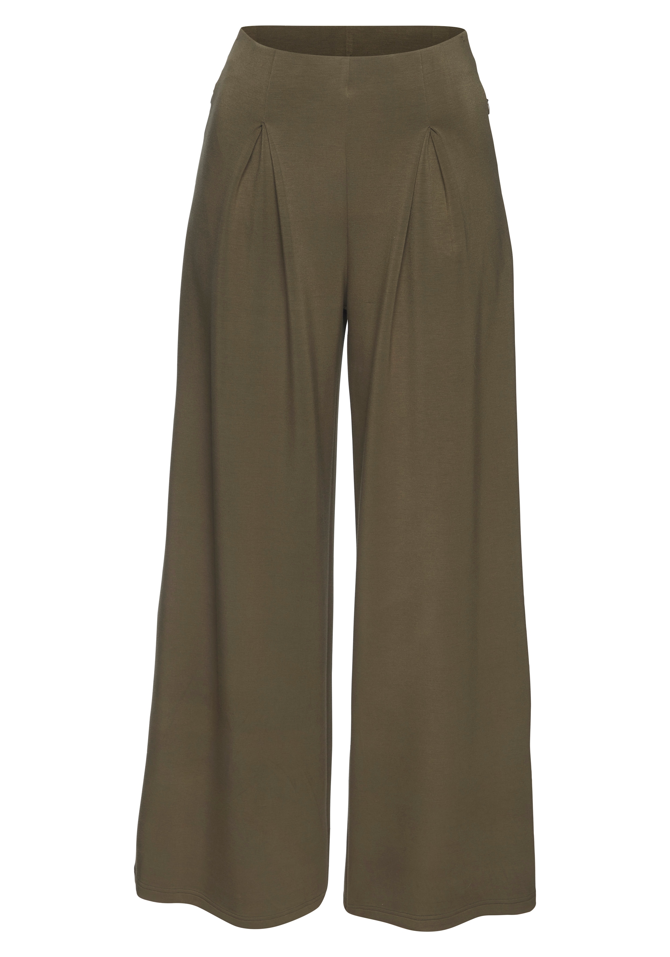 LASCANA Homewearhose  mit weitem Bein und Kellerfalten