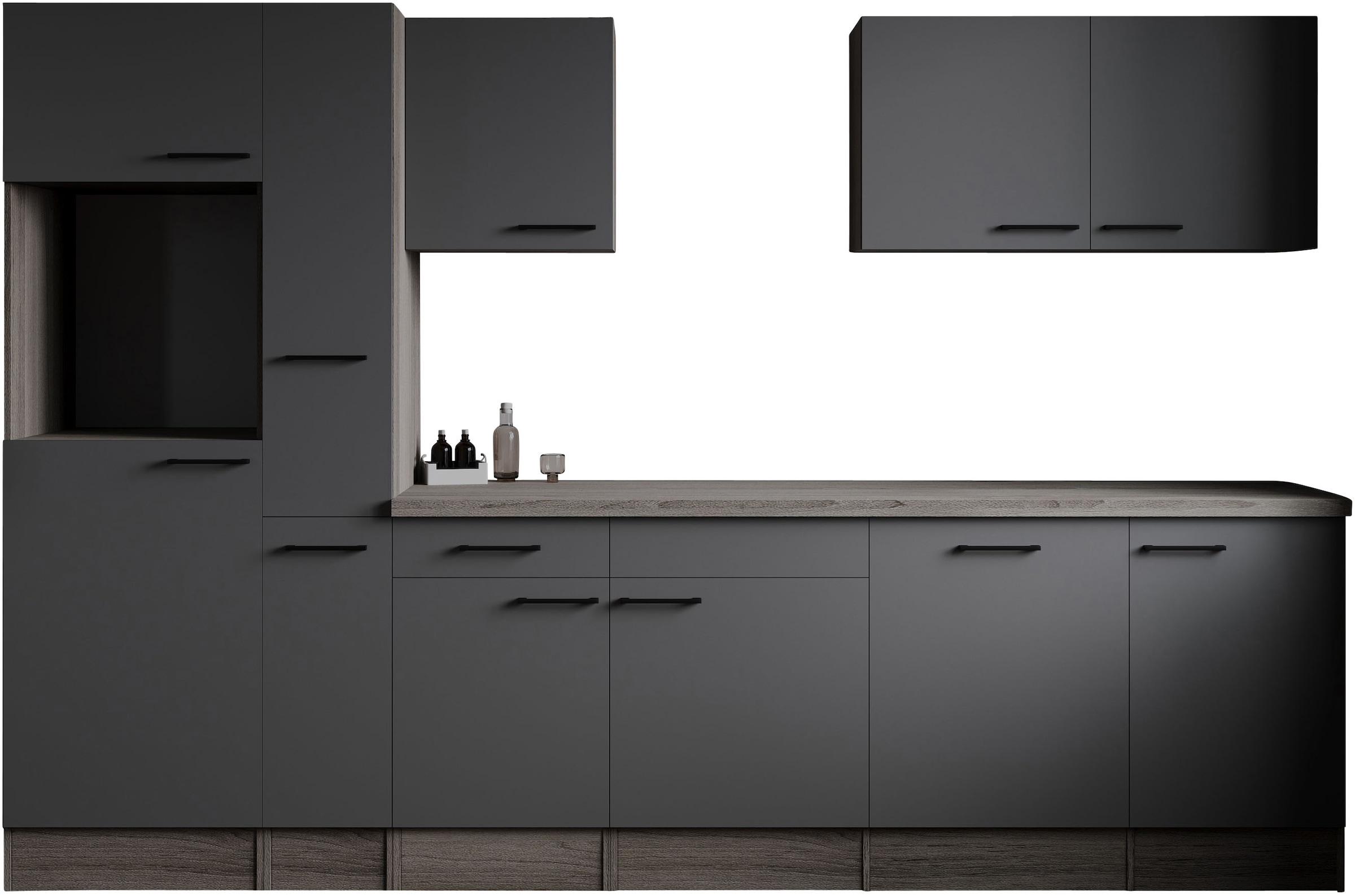 RESPEKTA Küchenzeile »Oliver« Breite 310 cm, 90 cm Arbeitshöhe, in exklusiver Konfiguration für OTTO