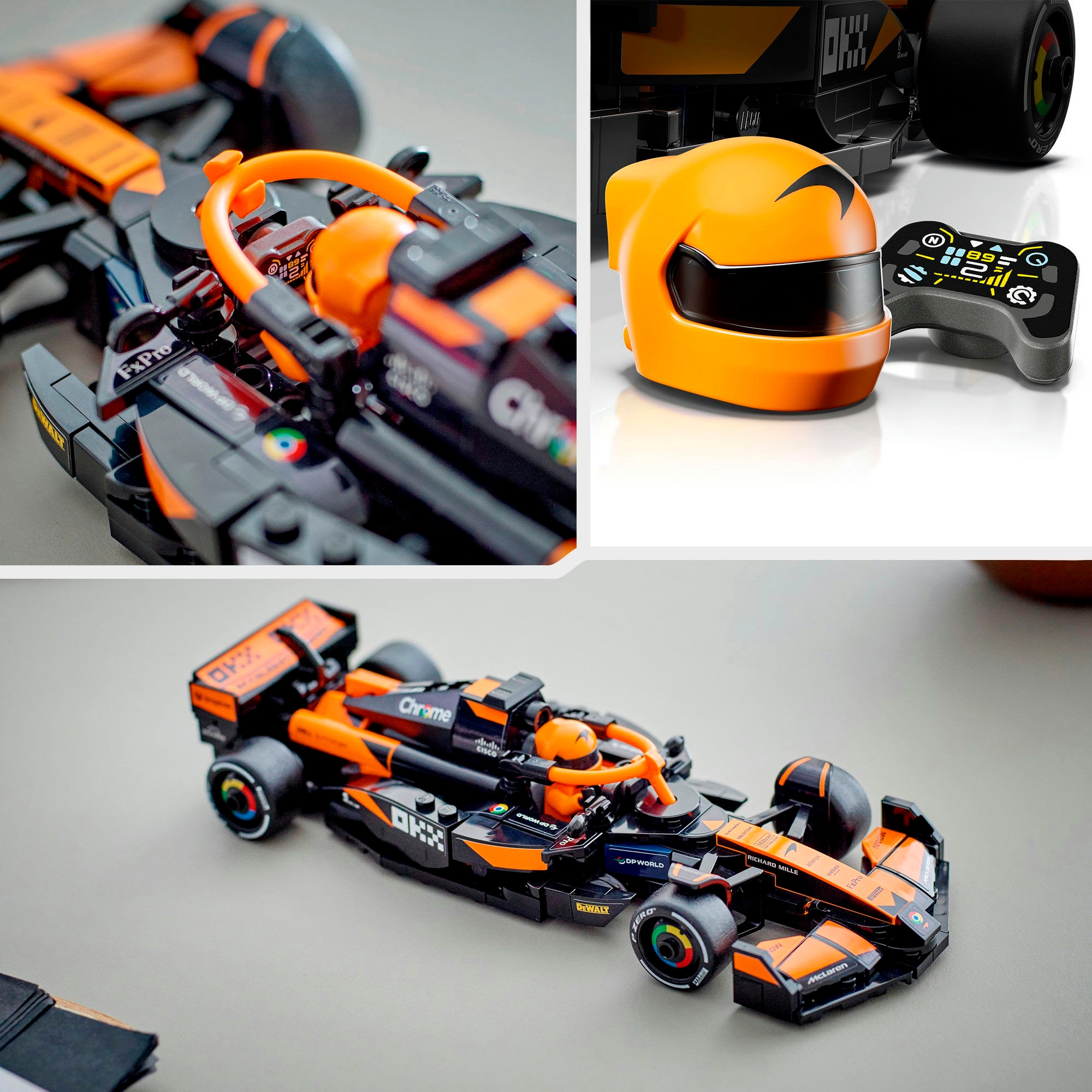 LEGO® Konstruktionsspielsteine »McLaren F1® Team MCL38 Rennauto (77251), LEGO® Speed Champions« Made in Europe
