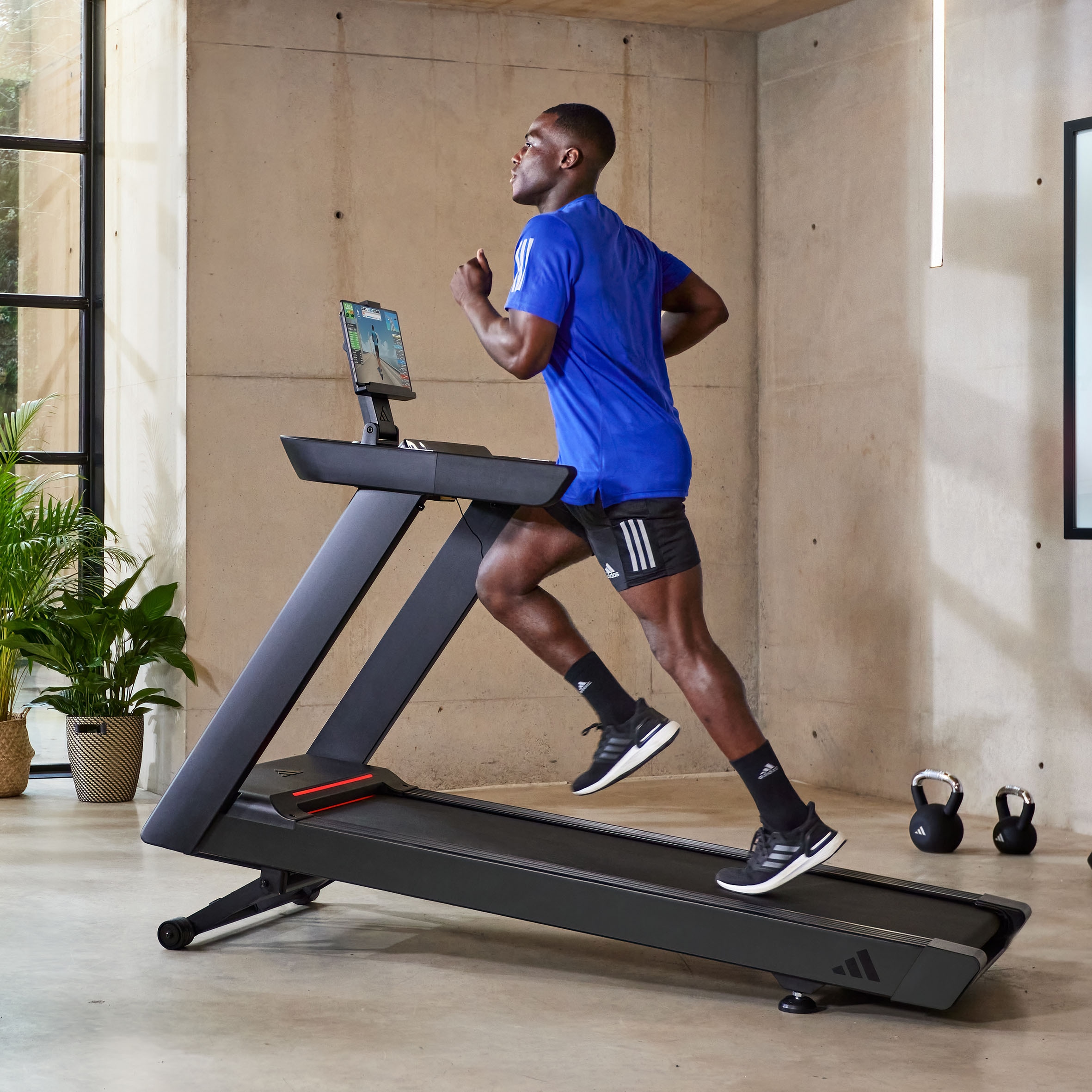 adidas Performance Laufband »Laufband T-23« bis max. 20 km/h, mit Steigung, 150 kg max. Benutzergewicht