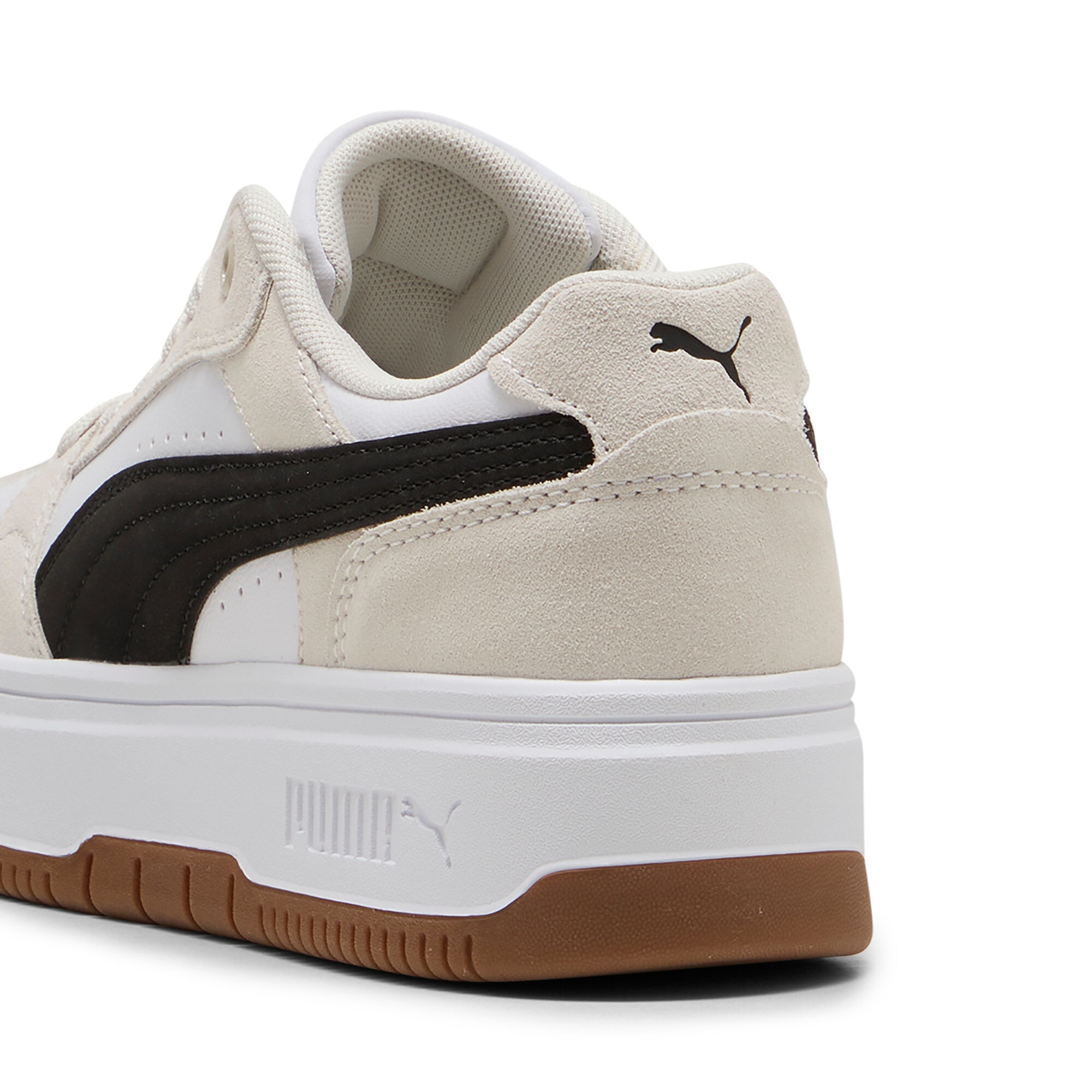 PUMA Sneakers »REBOUND FEMME LOW SD«  pour looks sportifs et décontractés, avec dessus en cuir