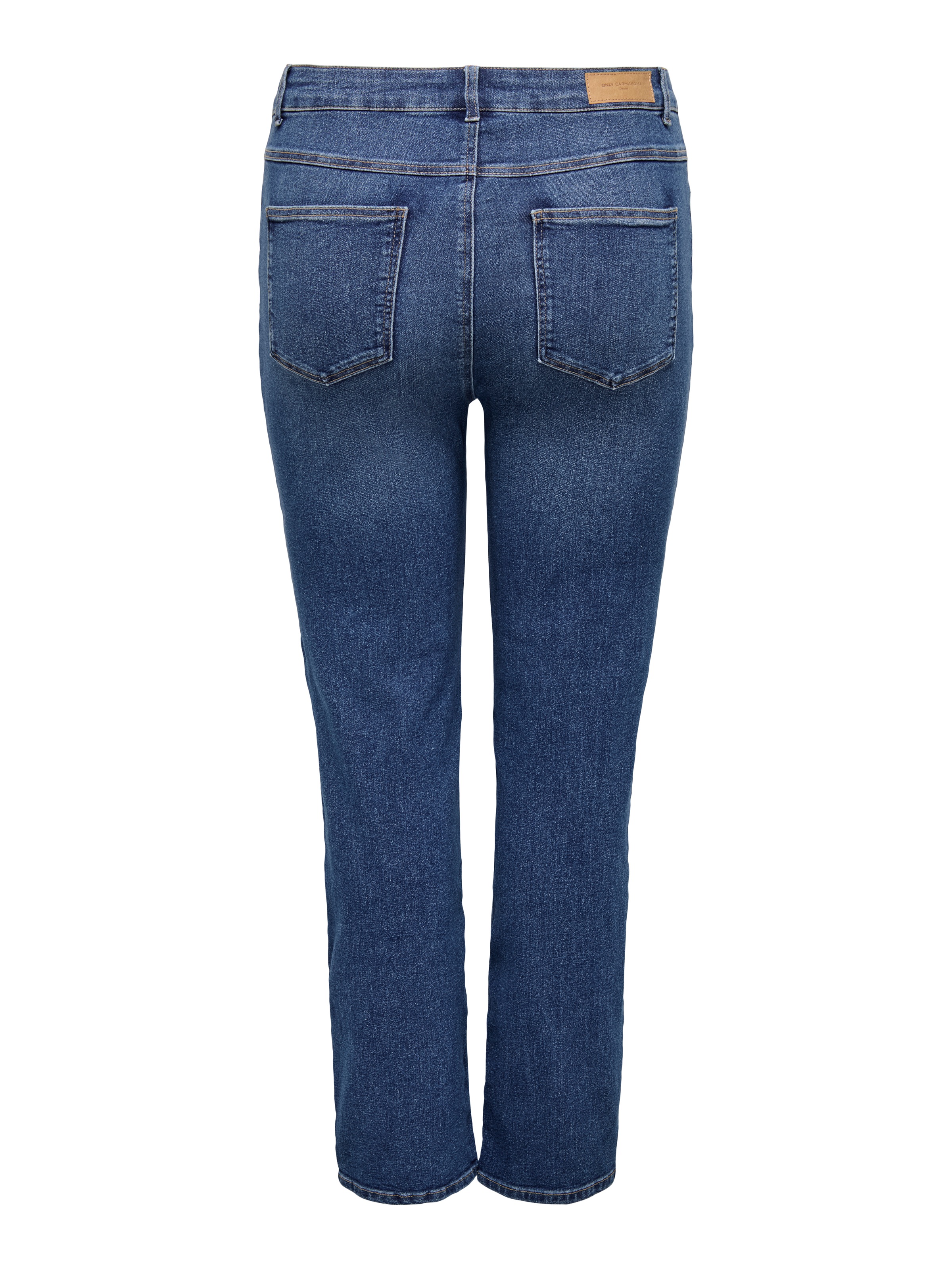 ONLY CARMAKOMA Straight-Jeans »CARCRUZ EX HW STRAIGHT DNM PIMBOX BF«