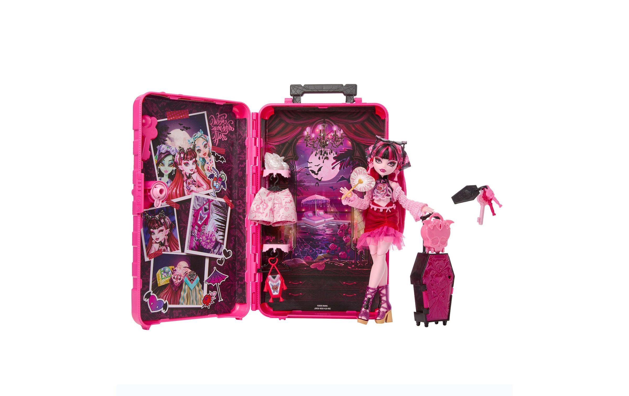 MonsterHigh™ Anziehpuppe »Monster High Verborgene Schätze Oase Draculaura«
