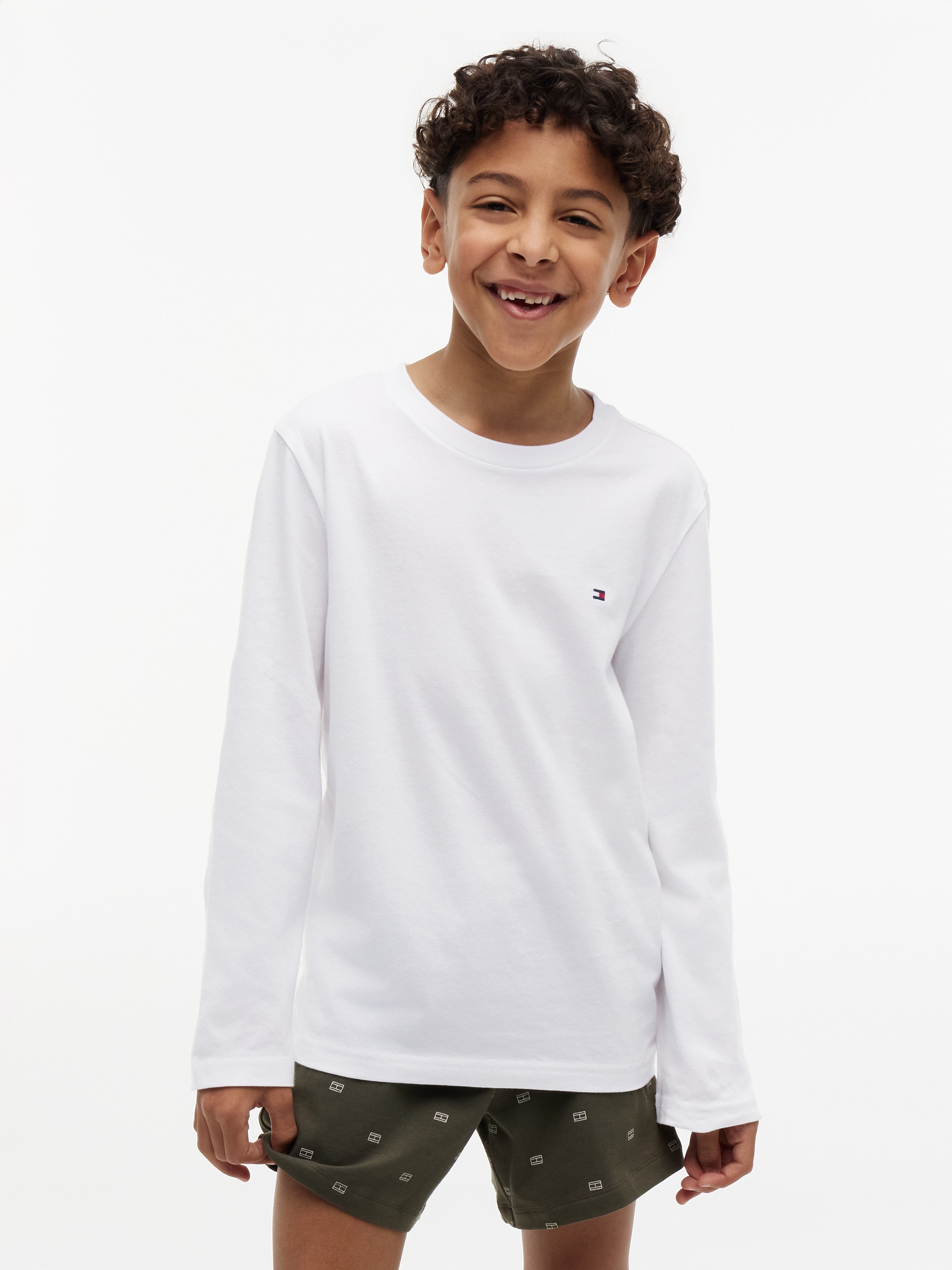 Tommy Hilfiger Underwear Langarmshirt »2P CN TEE LS« Packung, 2er-Pack, 2 mit Markenlabel