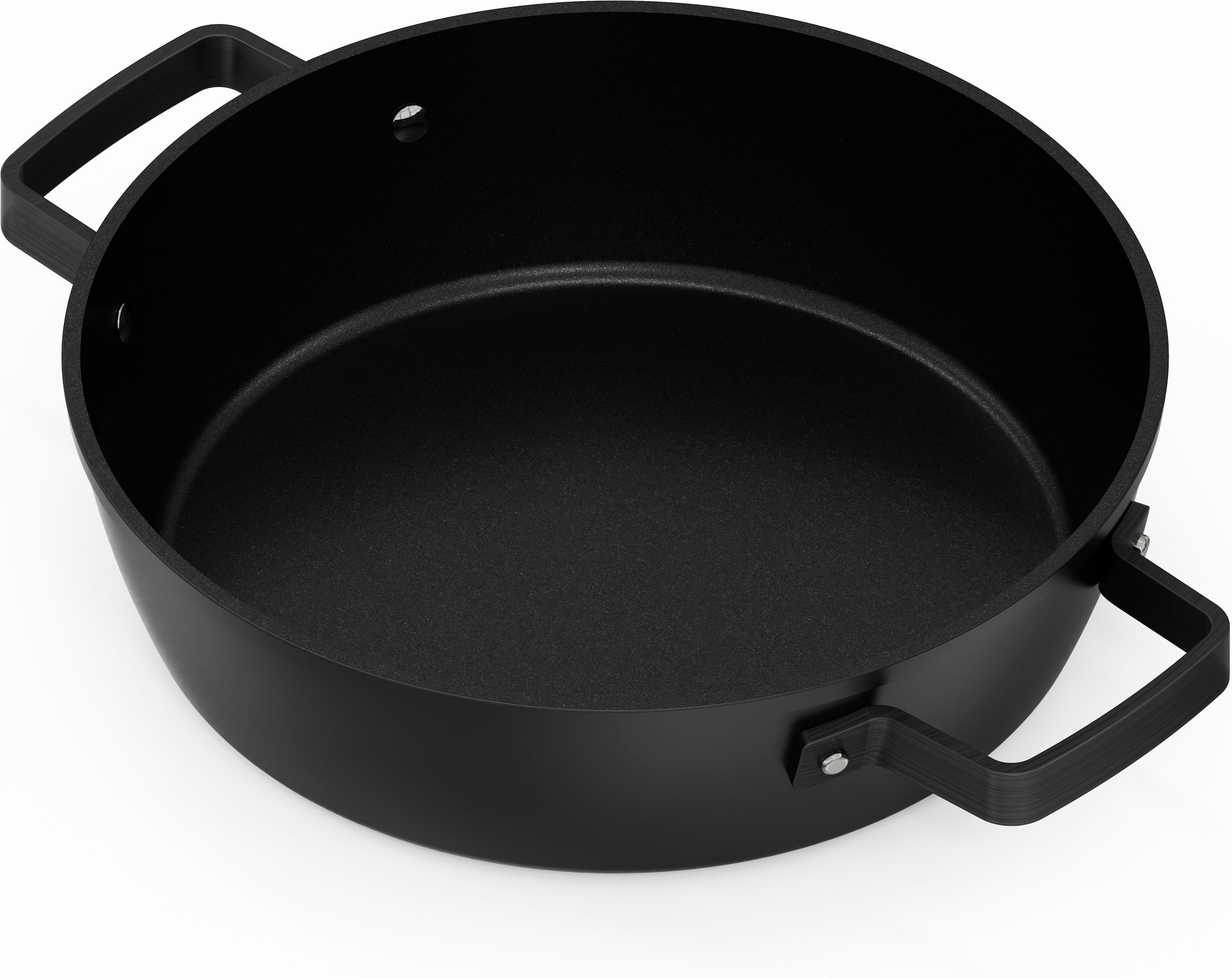 Hanseatic Servierpfanne »ALU PRO« Aluminium 1x Pfanne 28 cm mit Deckel, 1 tlg. Profi Pfanne mit Antihaftbeschichtung, für alle Herdarten, Induktion