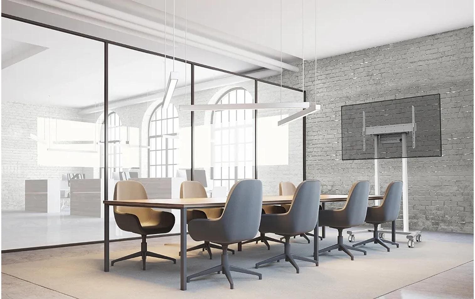   TV-Ständer »Neomounts by NewStar FL55-875WH1 Weiss«