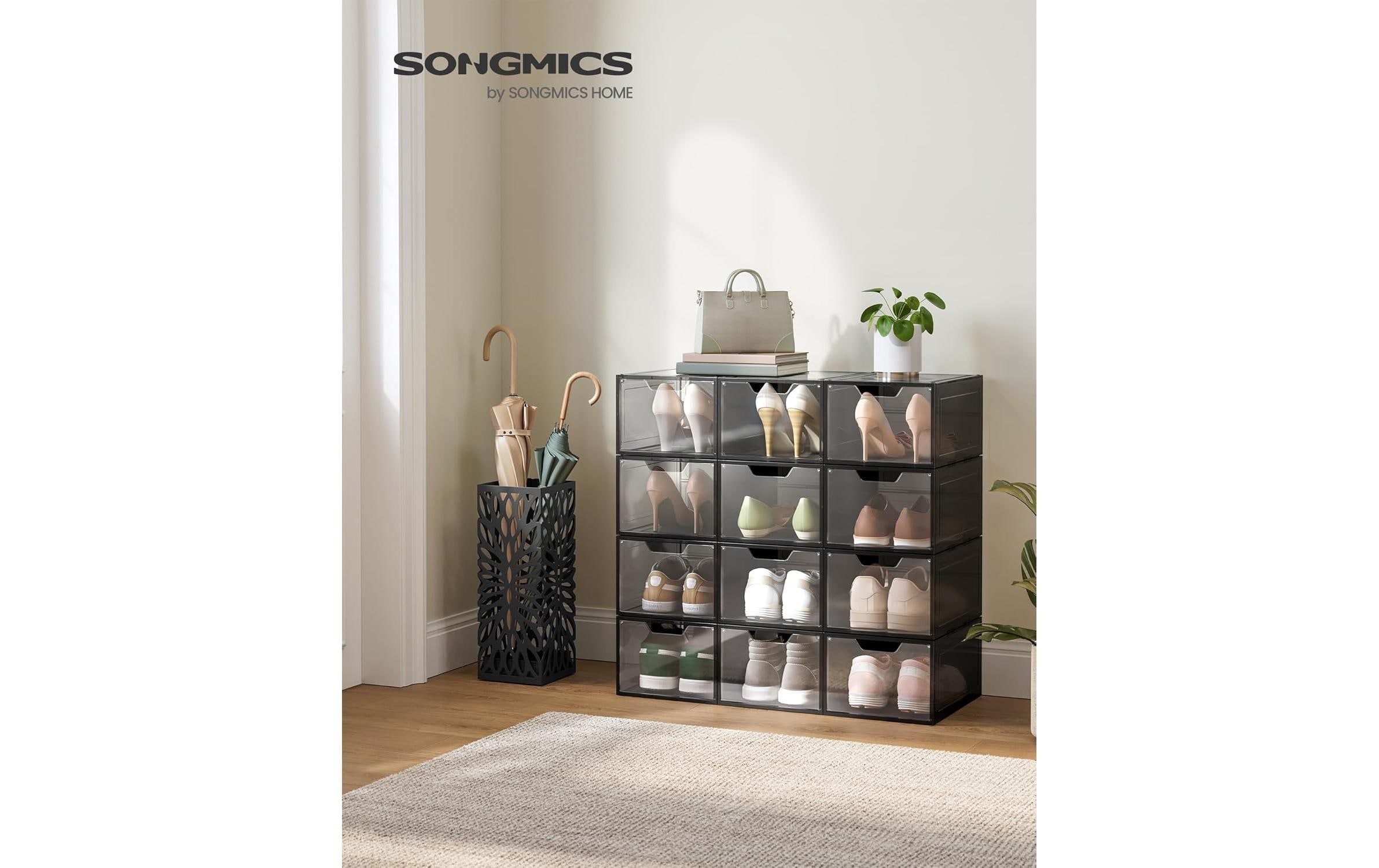 SONGMICS Empileur de chaussures »34 x 25 x 18,4 cm« 12 cuis tlg.