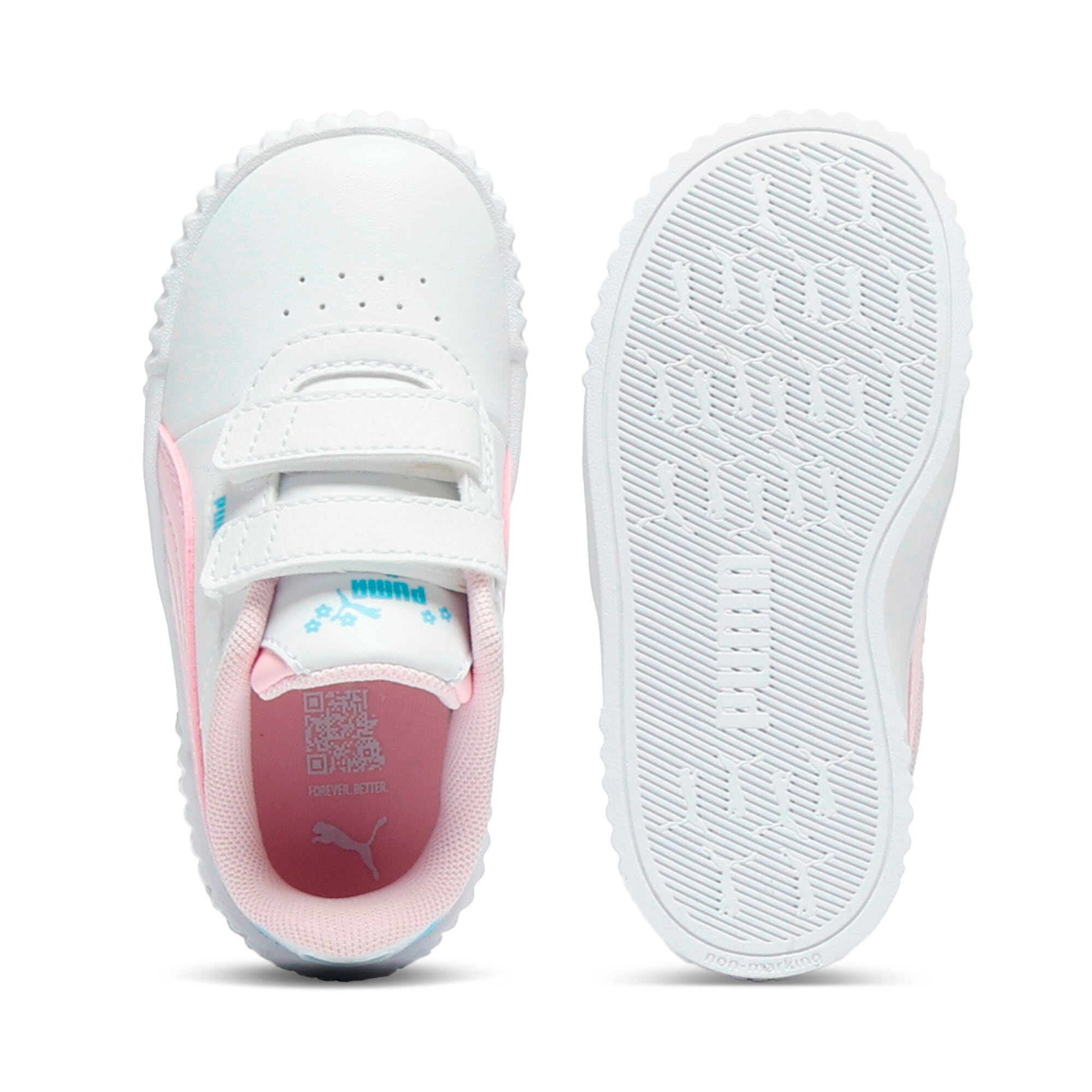 PUMA Sneaker »CARINA 3.0 JELLY HEAVEN V INF«  mit Klettverschluss, mit Gummilaufsohle, mit Textil-Innenmaterial