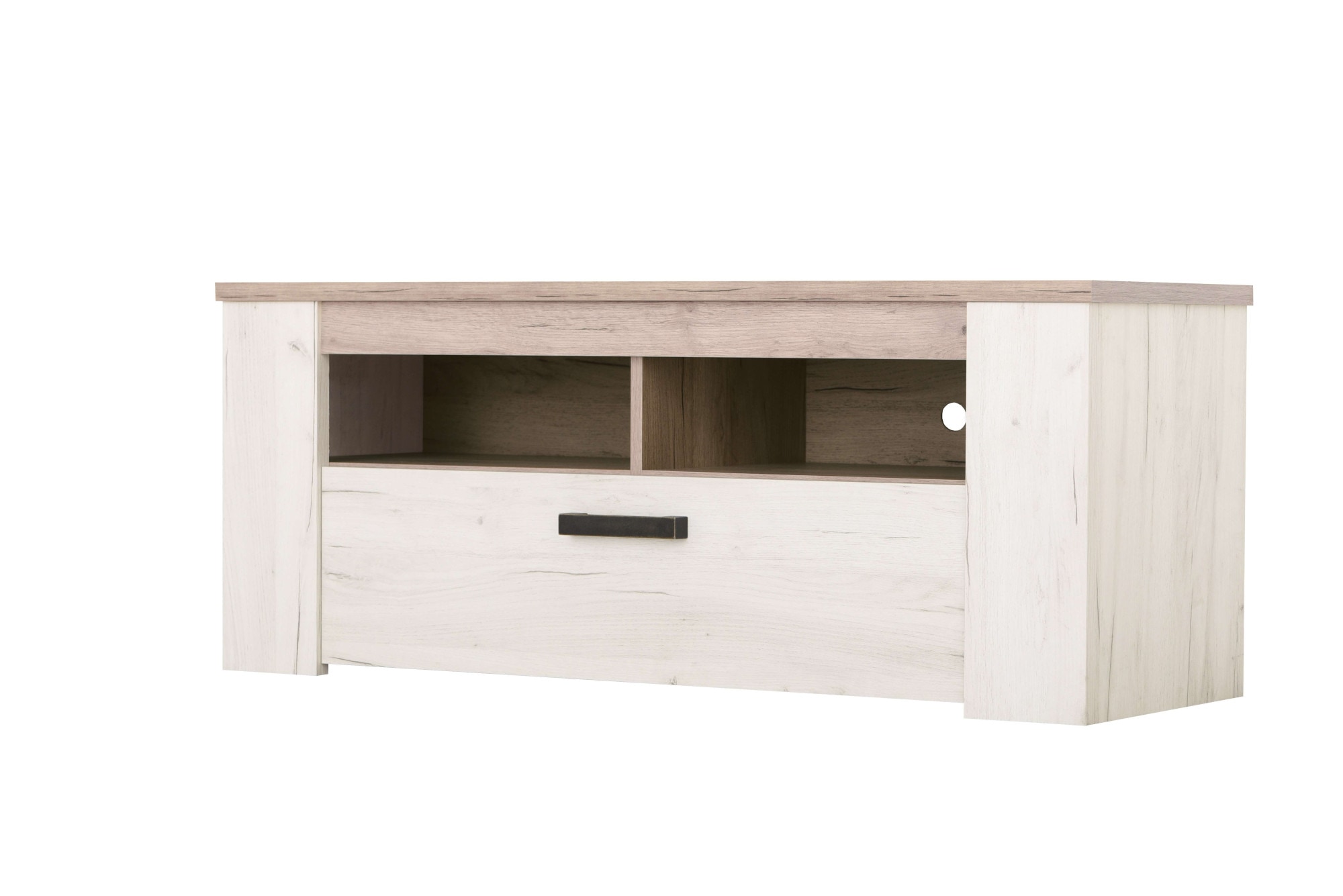 Home affaire Table basse »Kent TV-Sideoard 120 cm, mit zwei geschlossenen Fächern« meuble TV avec beaucoup d’espace, pour téléviseurs modernes dans tout salon