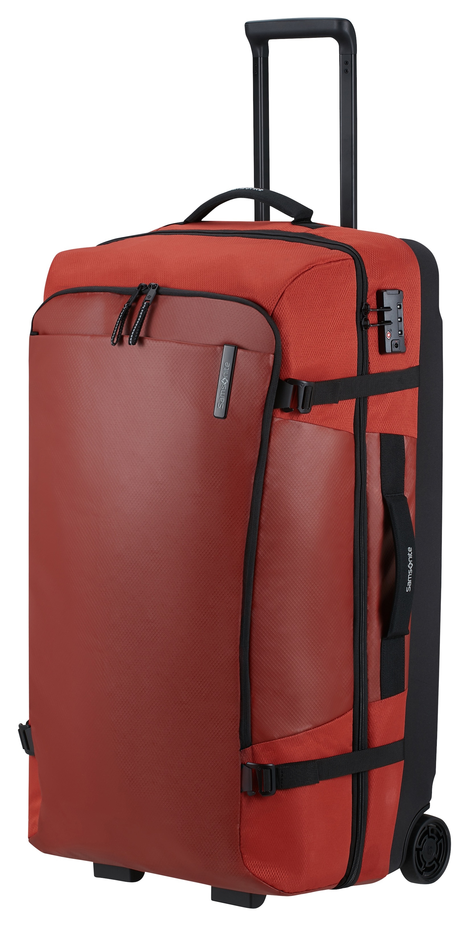 Samsonite Sac de voyage »ARMOX, 79 cm« duffle avec roulettes, serrure TSA, sangles de fixation, châssis trolley
