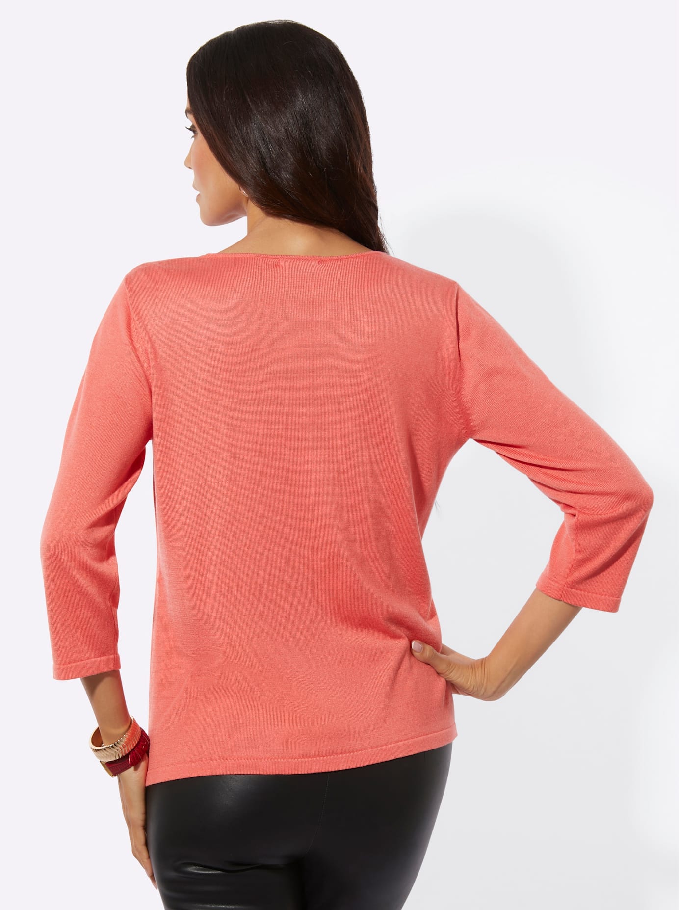 creation L Pull à manches courtes »Lyocell-Viskose-Pullover«