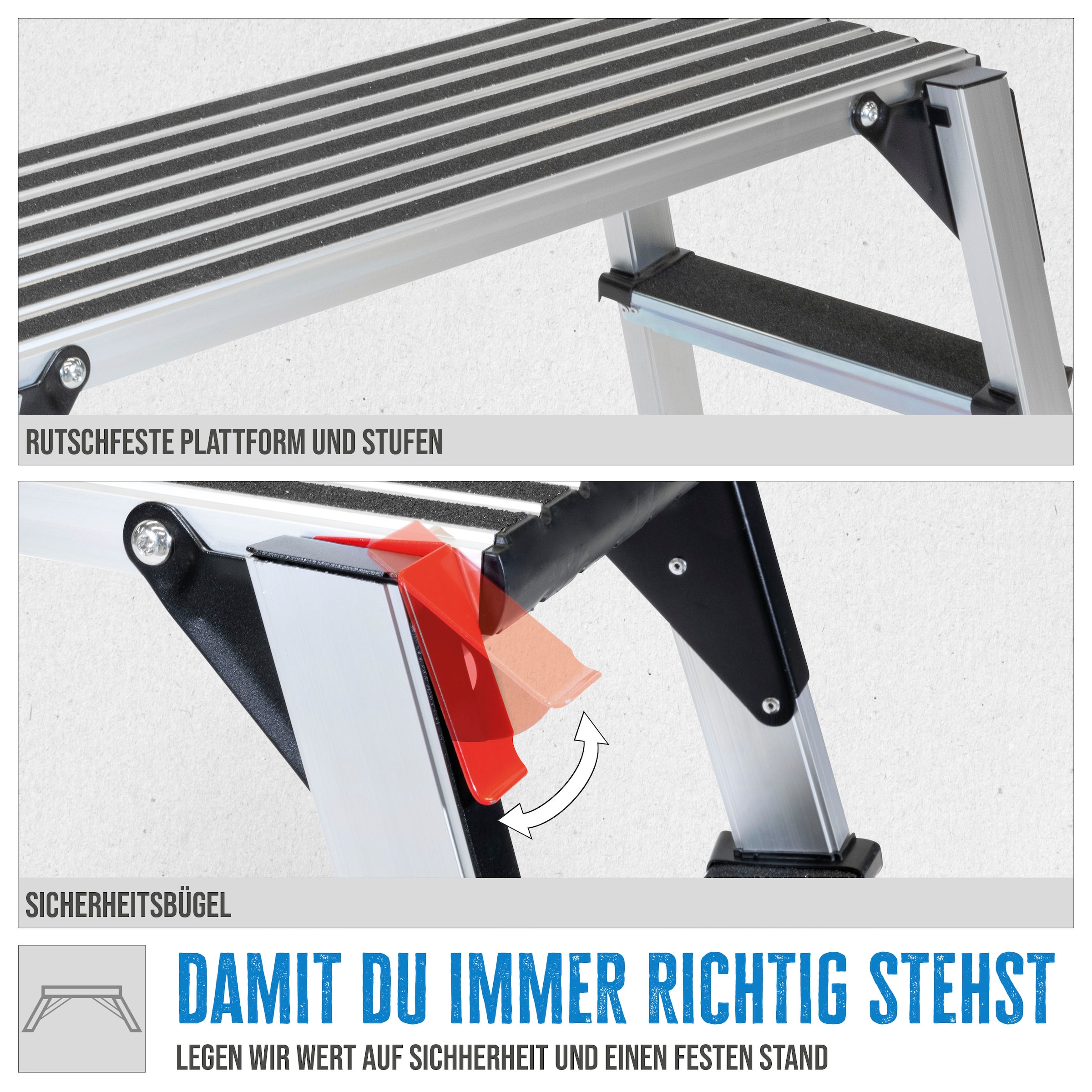 Güde Arbeitsplattform »»GAAP 960«« aus Aluminium