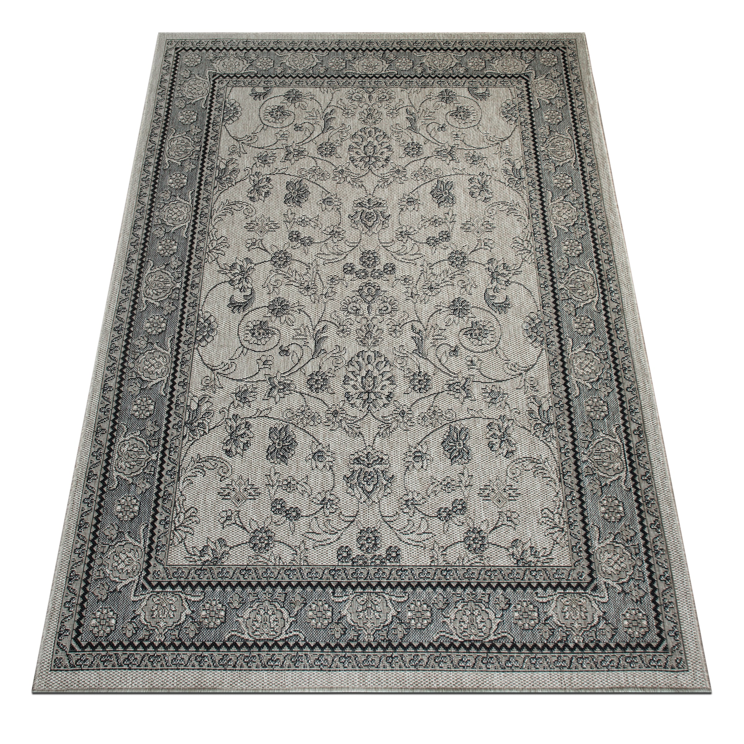 my home Teppich »Claren, auch für Balkon und Terrasse« rechteckig 3 mm Höhe In und Outdoorgeeignet, Orient-Design, Wetterfest & UV-beständig