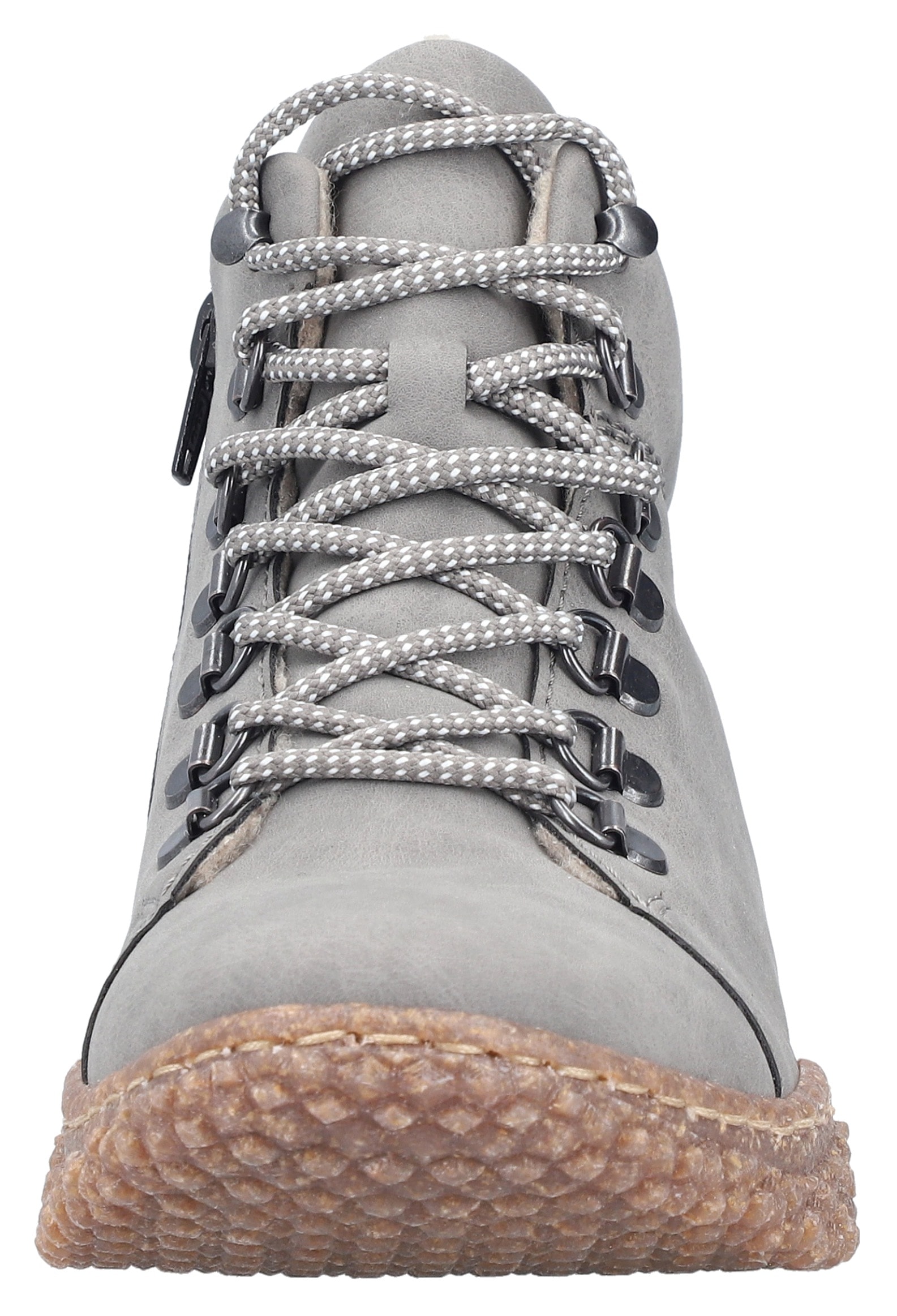 Rieker Winterboots  Schnürboots, Stiefelette, Profilsohle, mit Anziehlasche