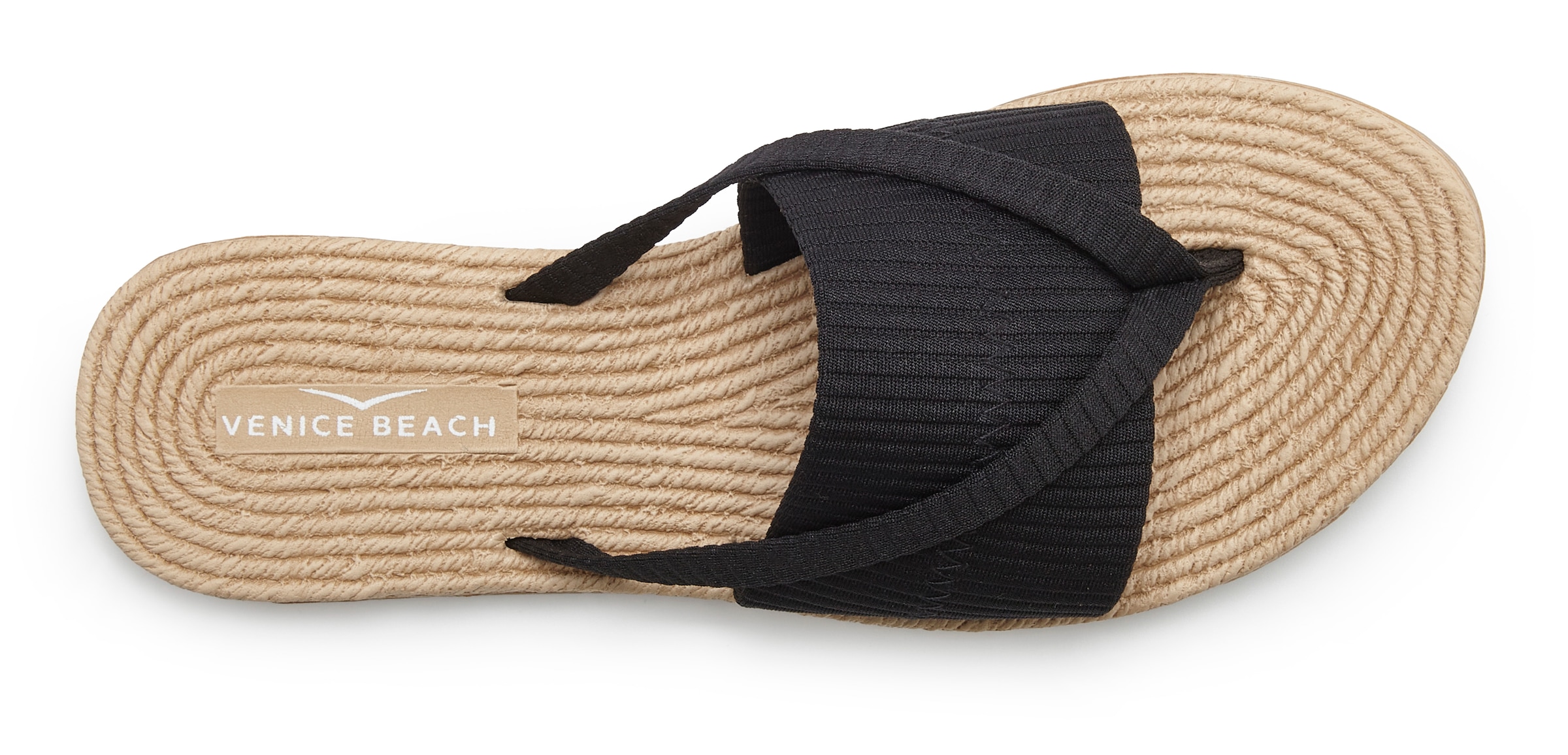 Venice Beach Badeschuh »Badepantolette, Badelatsche, Badezehentrenner, Sandale, Mule«  NEU Pantolette, Zehentrenner mit wasserabweisender und leichter Sohle