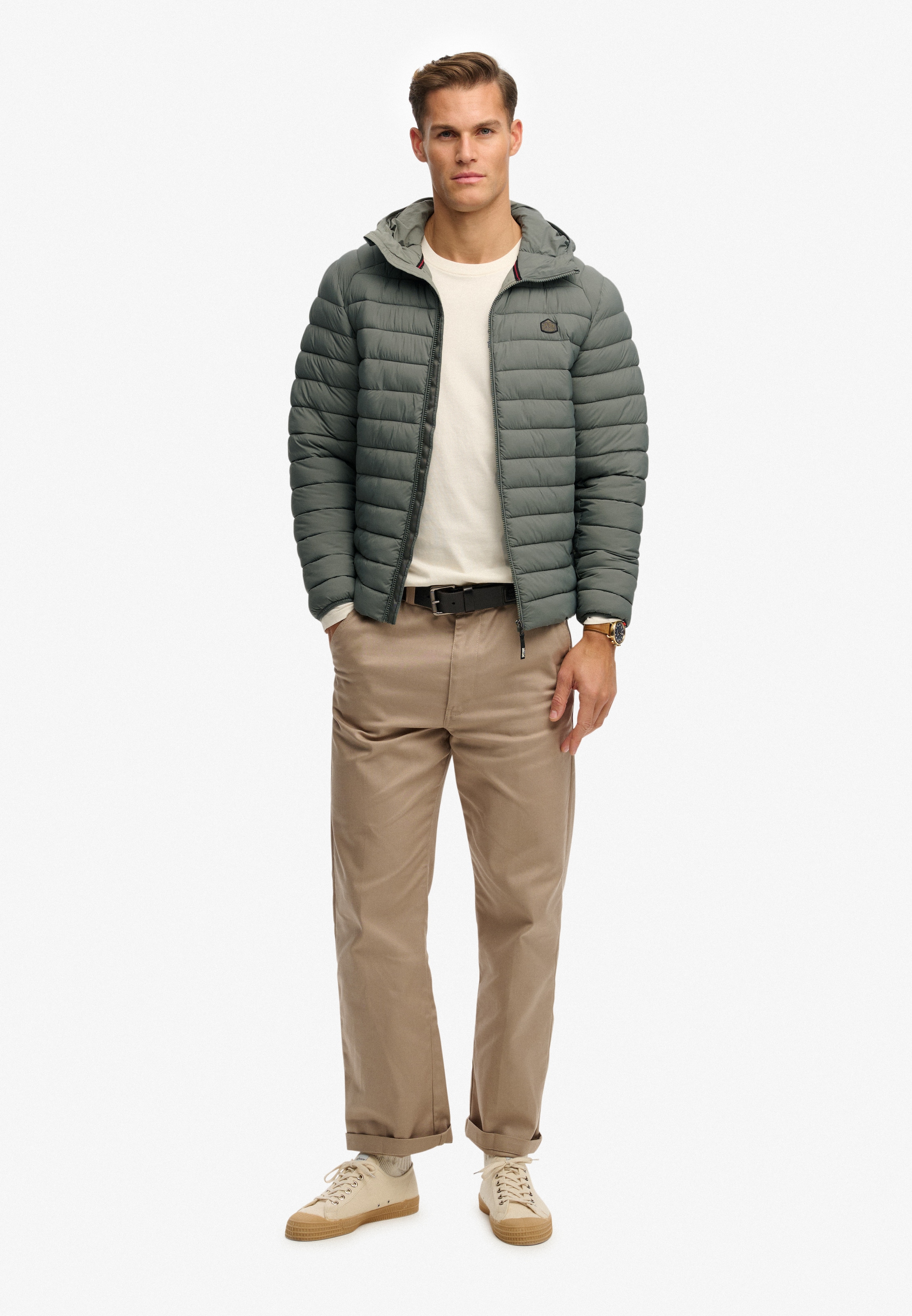 Superdry Veste matelassée »Hooded Fuji Lite Jacket« mit Kapuze slim fit Form, mit Kapuze