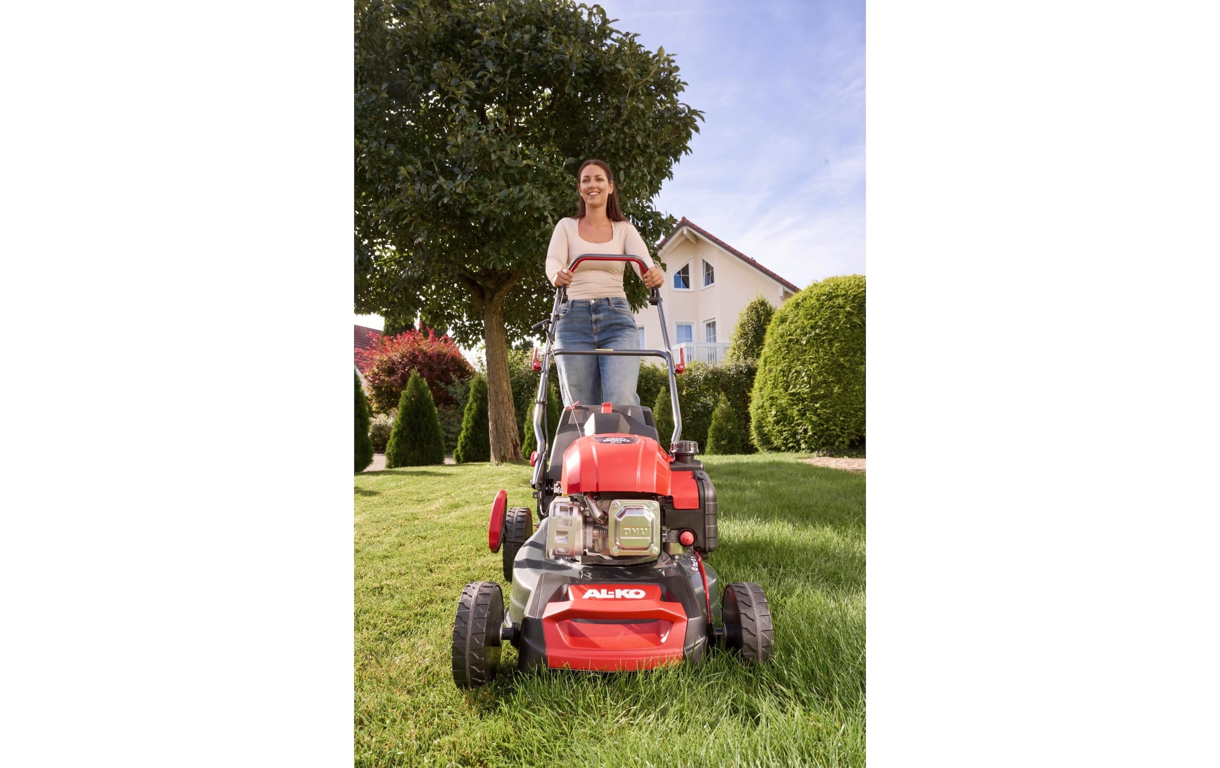   Benzinrasenmäher »Easy 4,26 P-D« Schndeidesystem: Messer