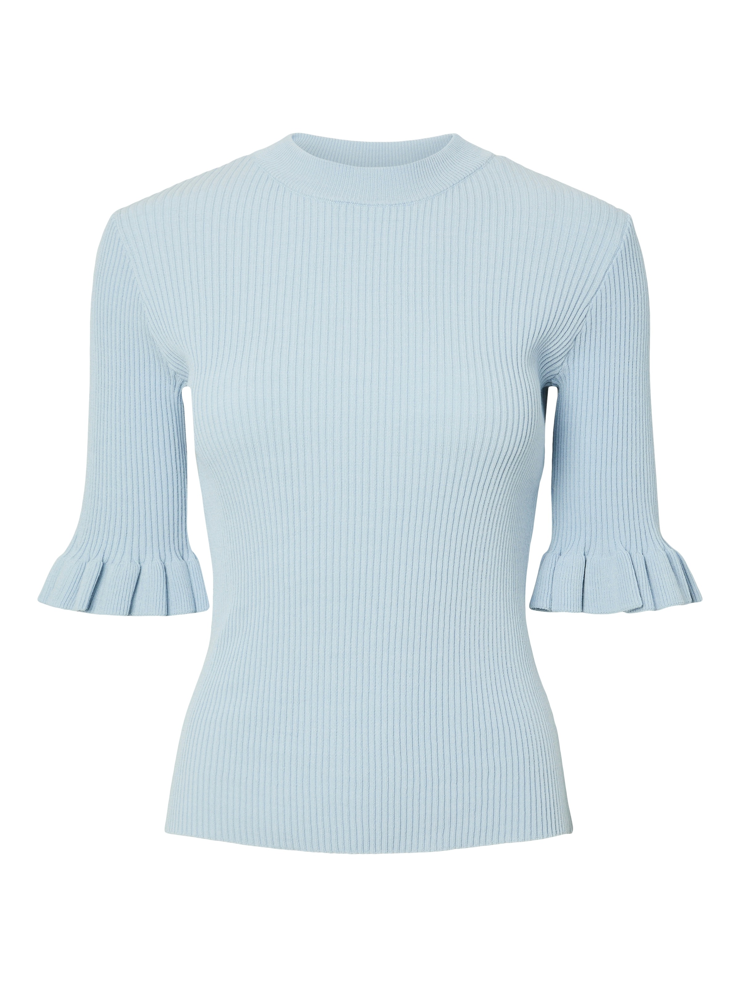 Y.A.S Rundhalspullover »YASMIKLA SS KNIT TOP S. NOOS«
