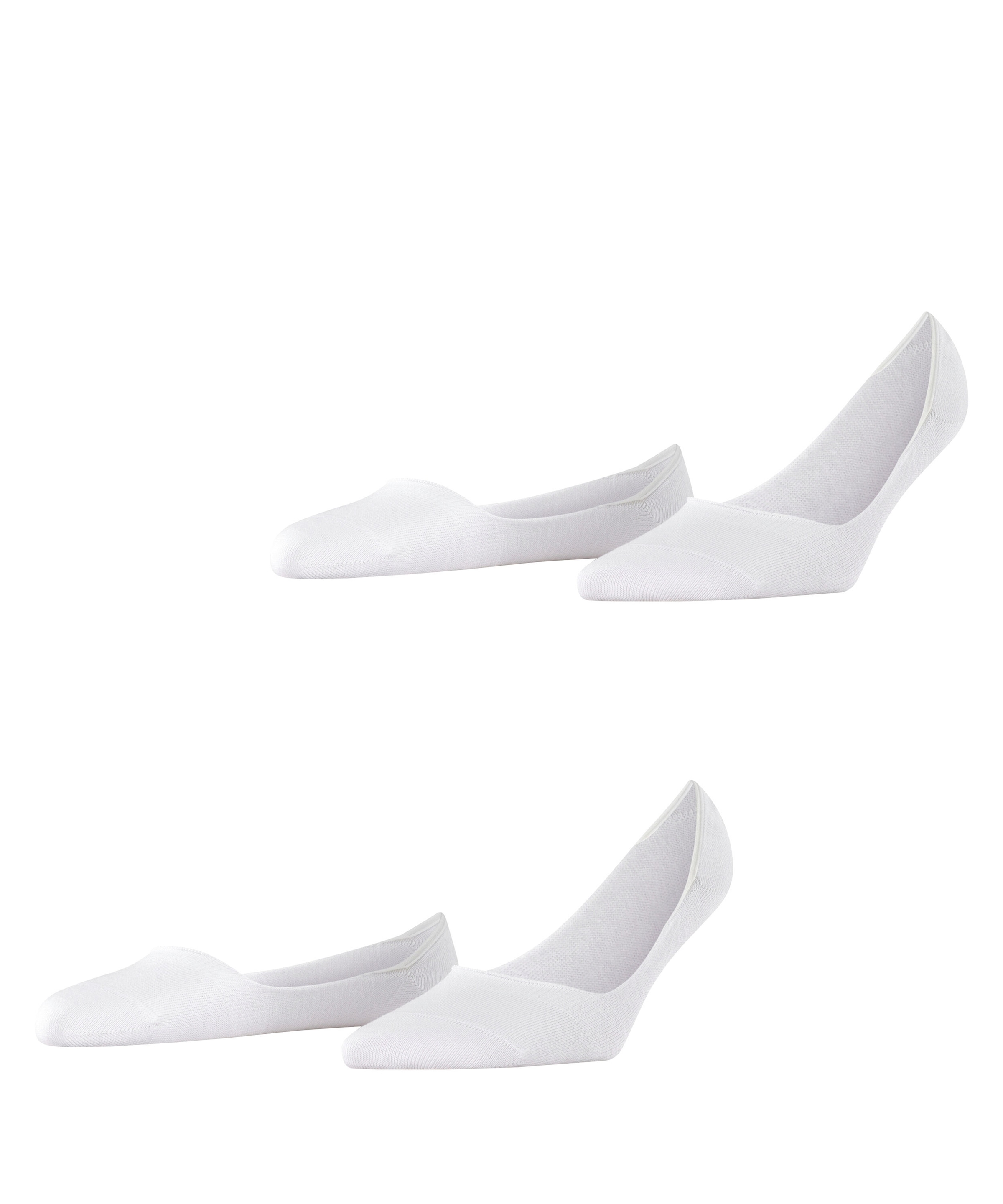 Esprit Chaussons »Cotton« 2 paires,  élégant, renforcé et en coton doux, fin, antidérapant