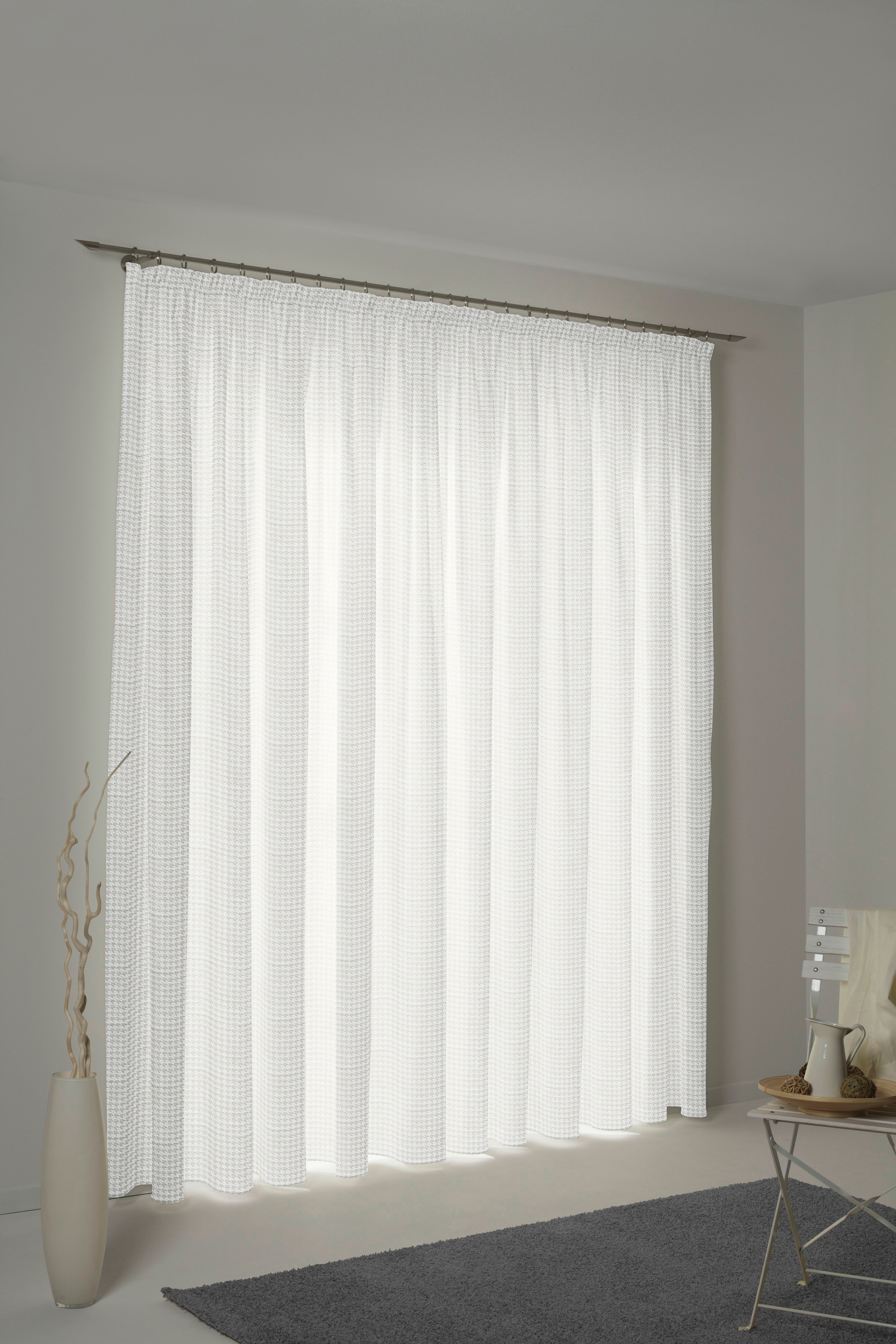 Guido Maria Kretschmer Home&Living Vorhang »Manon« Multifunktionsband 1 Stk. tlg. blickdicht, monochrom, strukturierte Oberfläche