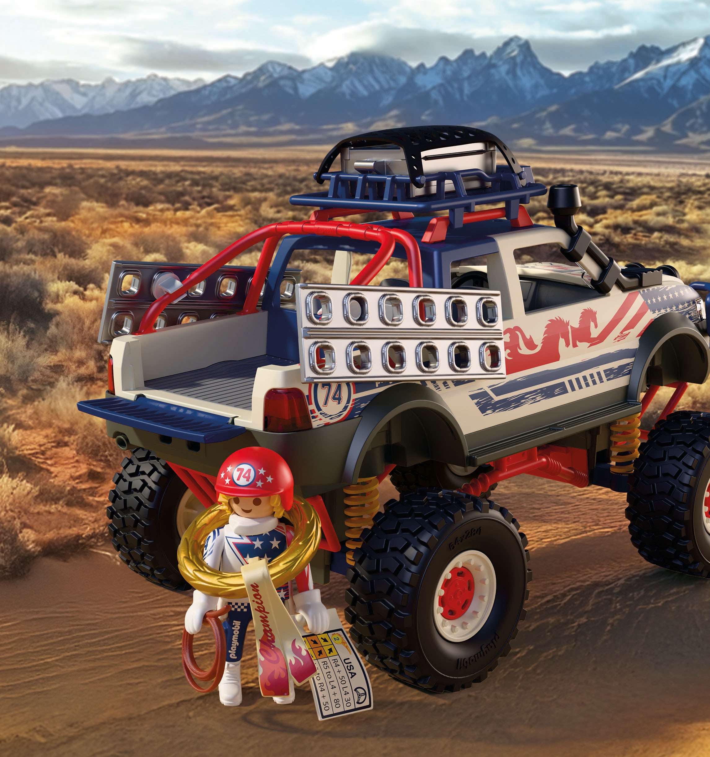 Playmobil® Konstruktions-Spielset »Offroad Truck (72061), City Action« Made in Europe