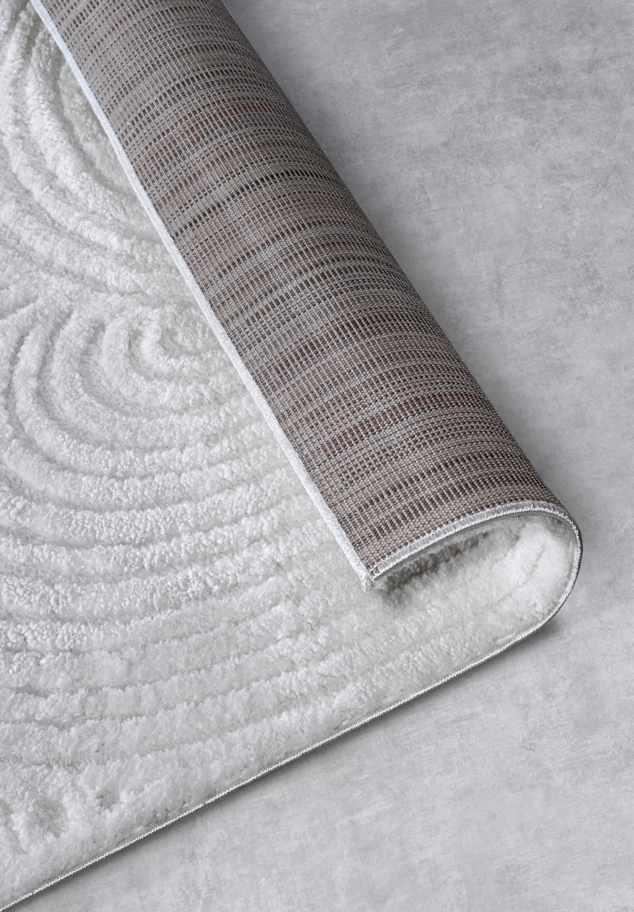 ELLE DECORATION Designteppich »Chappe« rechteckig 18 mm Höhe Shaggy, Läufer, flauschig, weich, Langflor, modern, Hoch Tief Effekt