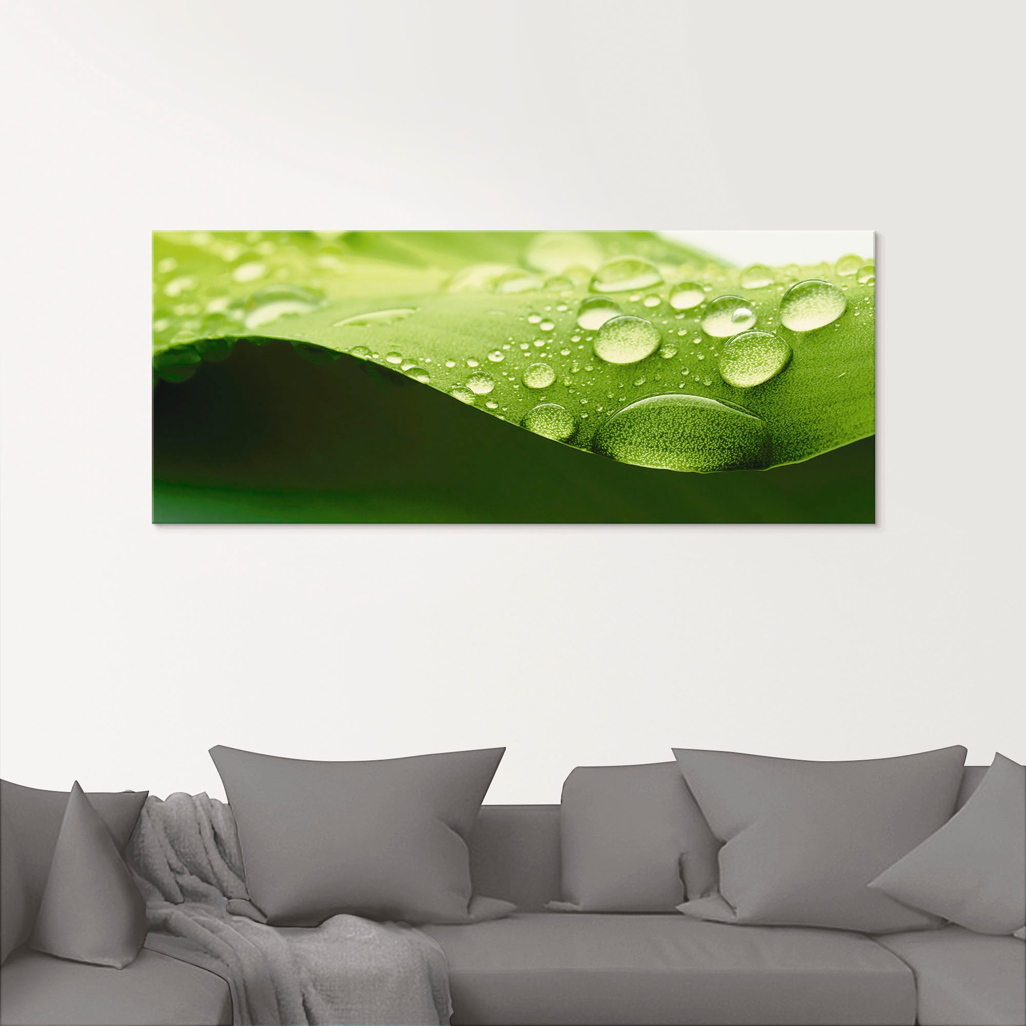 Artland Glasbild »Blatt« Zen 1 Stk. tlg. in verschiedenen Grössen