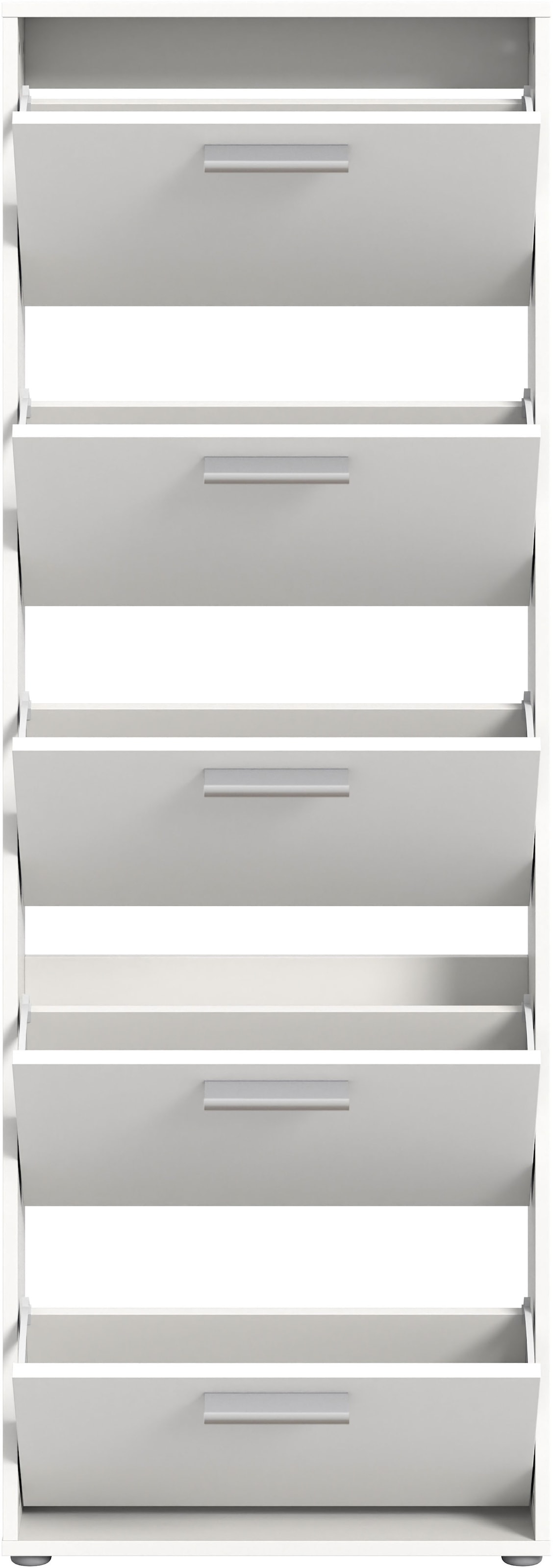 HBZ Schuhkommode »Sam Schuhkipper, Schuhschrank BxHxT 59x169x17 cm« 1 Stk. tlg. mit 5 Klappen