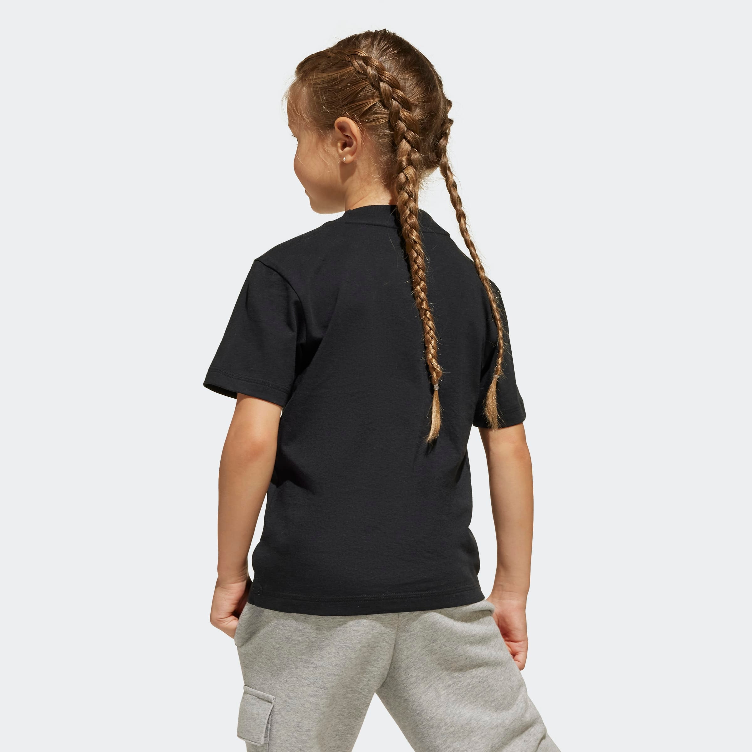 adidas Sportswear T-shirt »ESSENTIALS KIDS« style sportif, manches courtes, en coton