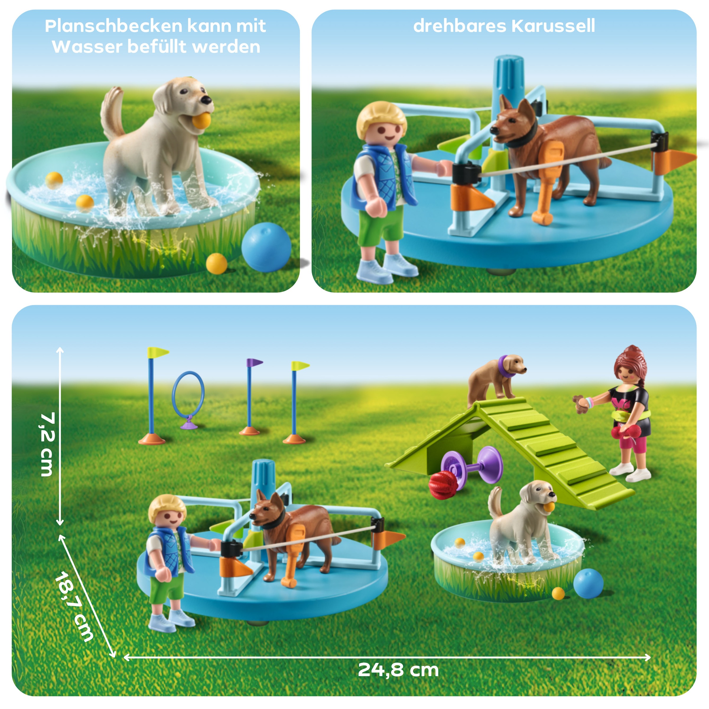 Playmobil® Jeu de construction »Hundespielplatz (71745), Playmobil My Life«