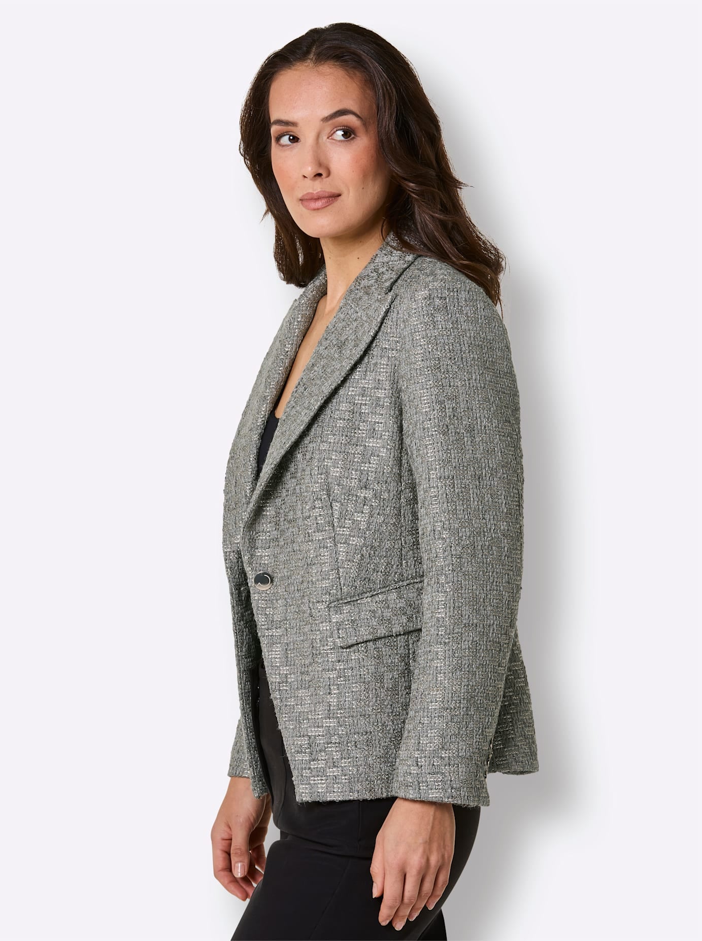 CREATION L PREMIUM Veste blazer »Woll-Mix-Blazer«