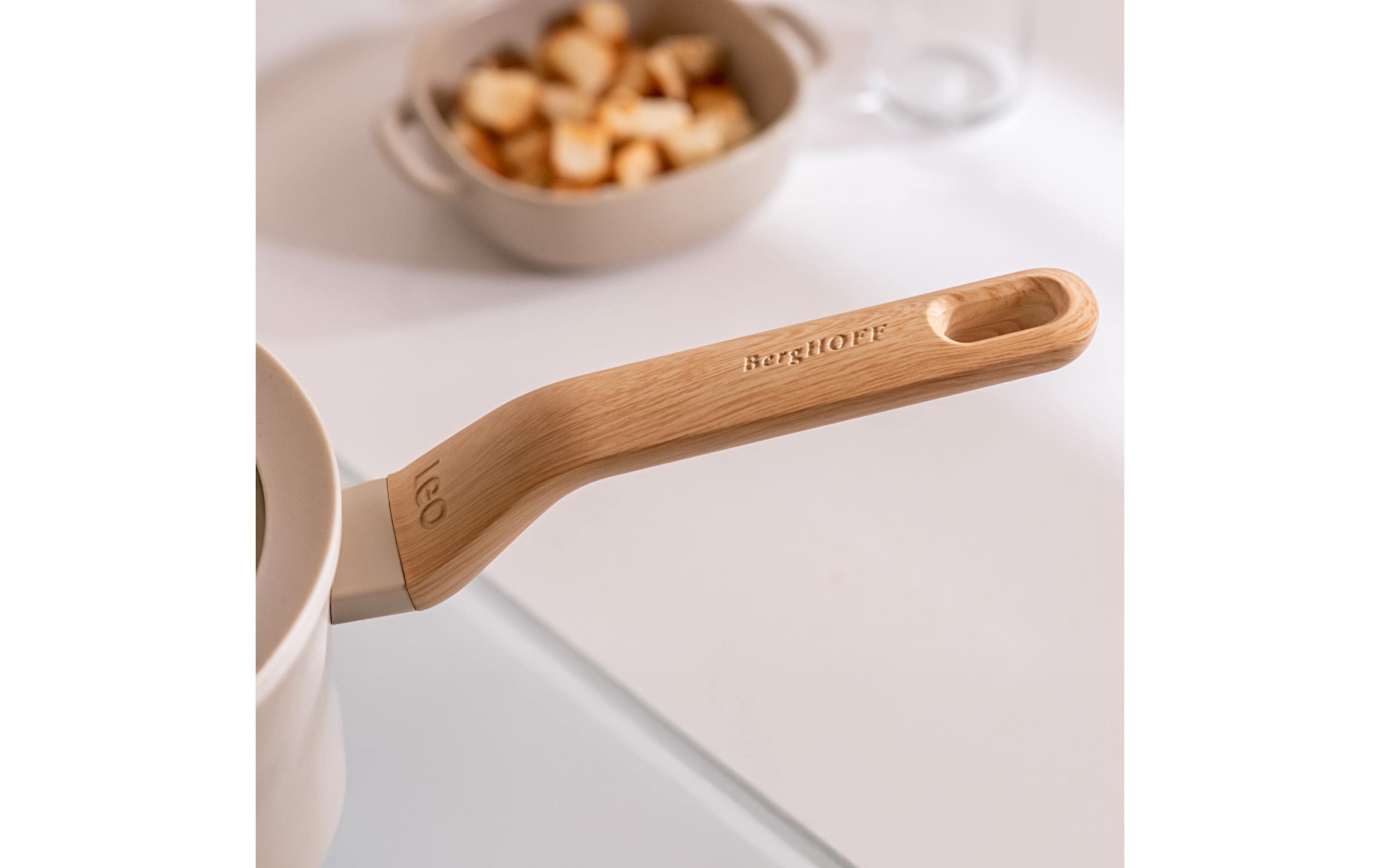 BergHOFF Set de casseroles »Leo Balance Cream 7-tlg.« Set, 