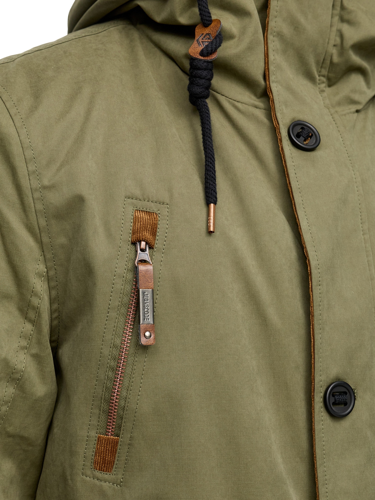 Indicode Parka »INGillespie« mit Kapuze